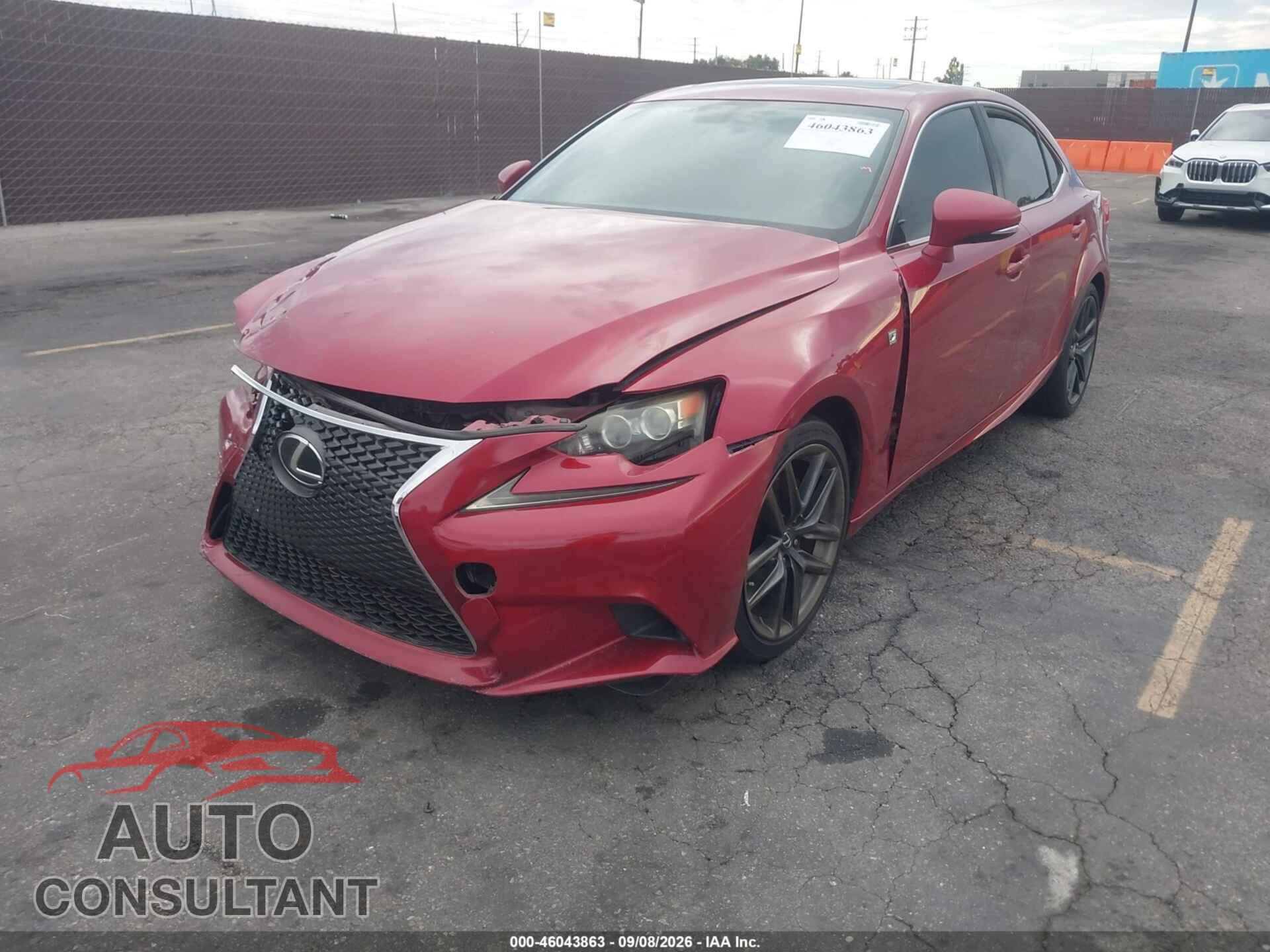 LEXUS IS 250 2014 - JTHBF1D2XE5000816