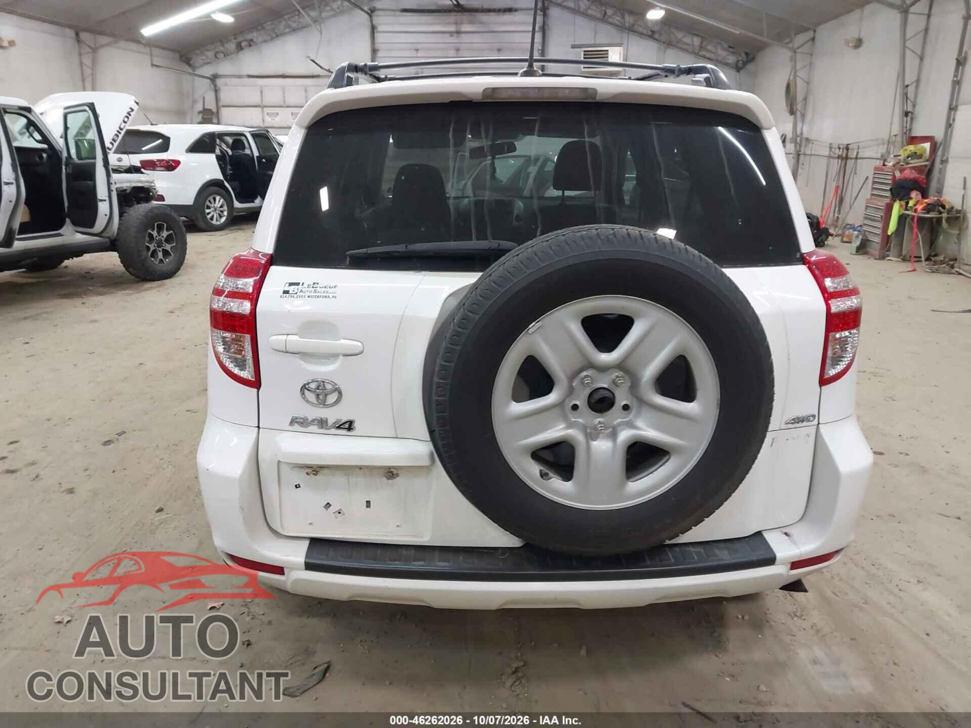 TOYOTA RAV4 2011 - 2T3BF4DV1BW163680