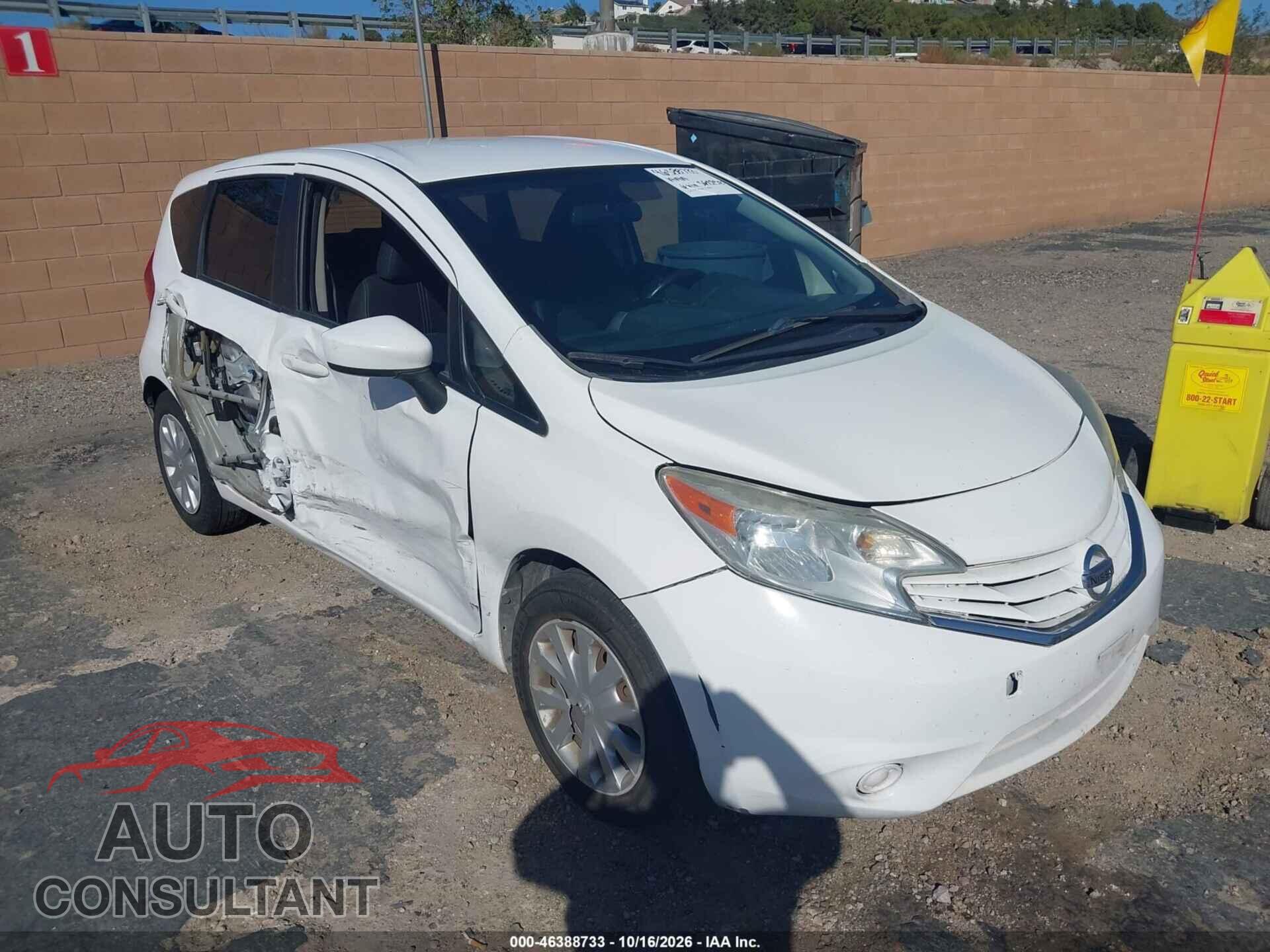 NISSAN VERSA NOTE 2016 - 3N1CE2CP0GL362252