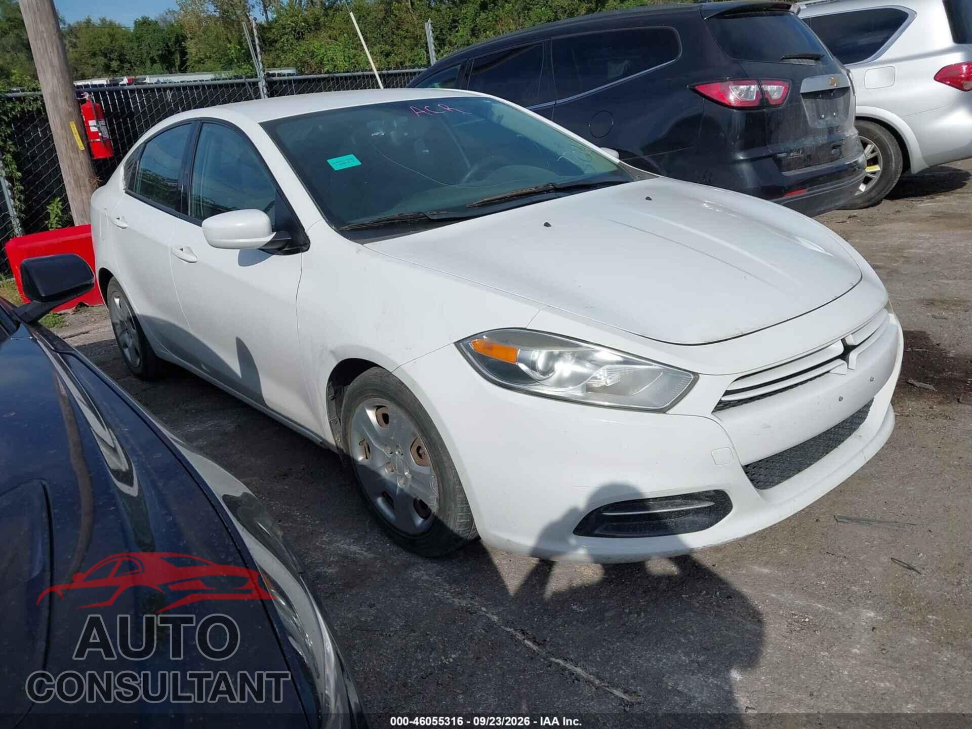 DODGE DART 2014 - 1C3CDFAA6ED770364