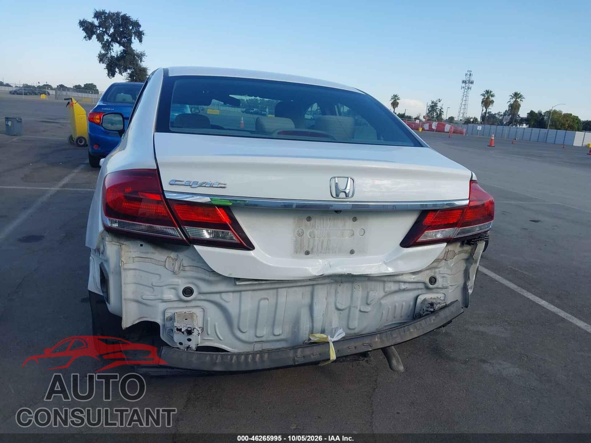 HONDA CIVIC 2013 - 19XFB2F51DE281502