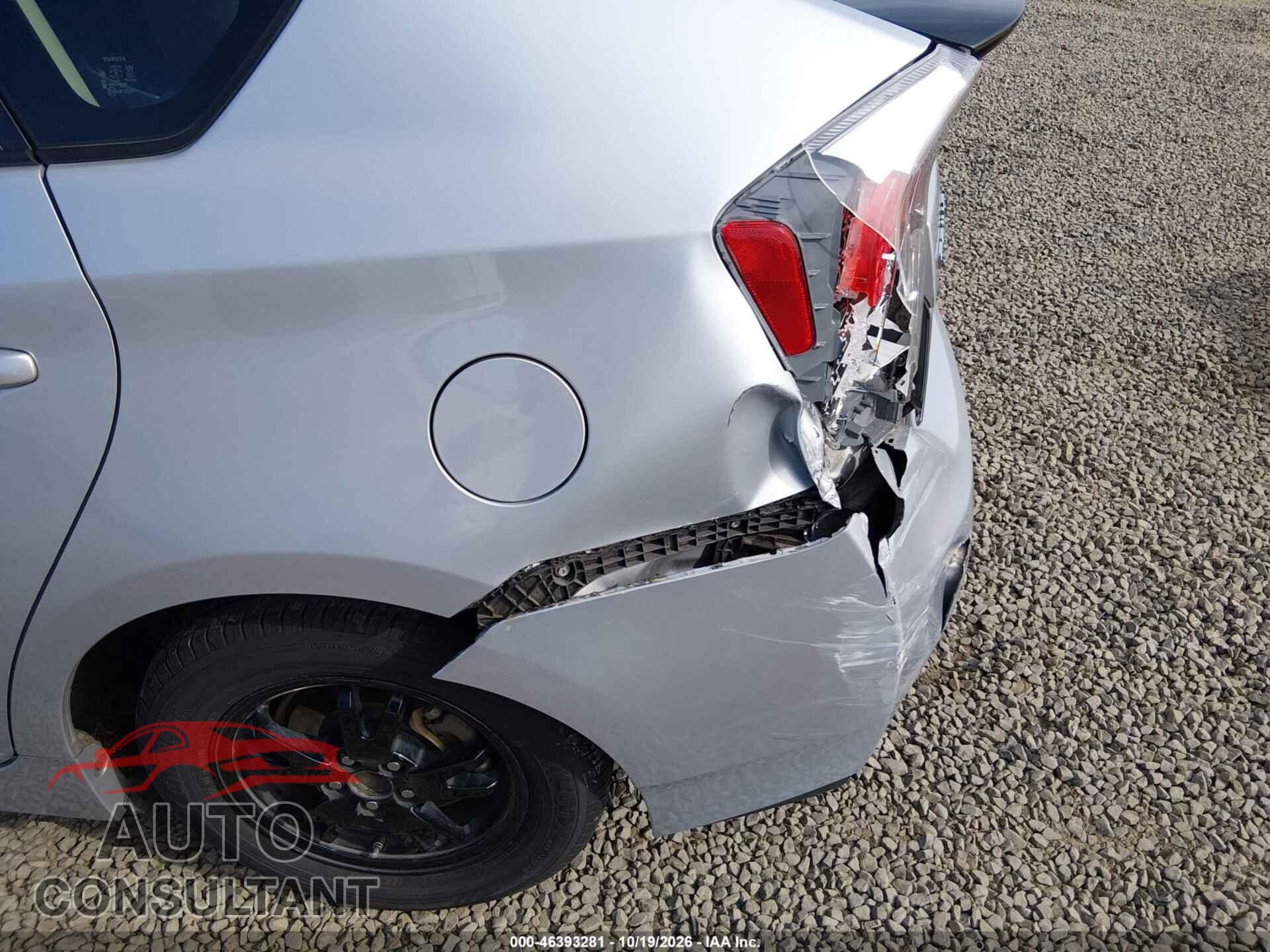 TOYOTA PRIUS 2012 - JTDKN3DU2C1536620