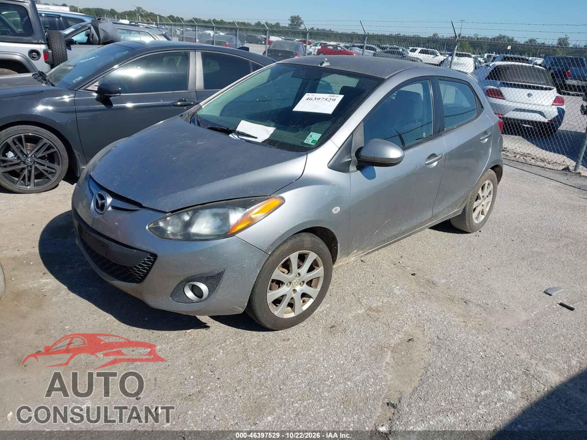 MAZDA MAZDA2 2012 - JM1DE1LY6C0142111
