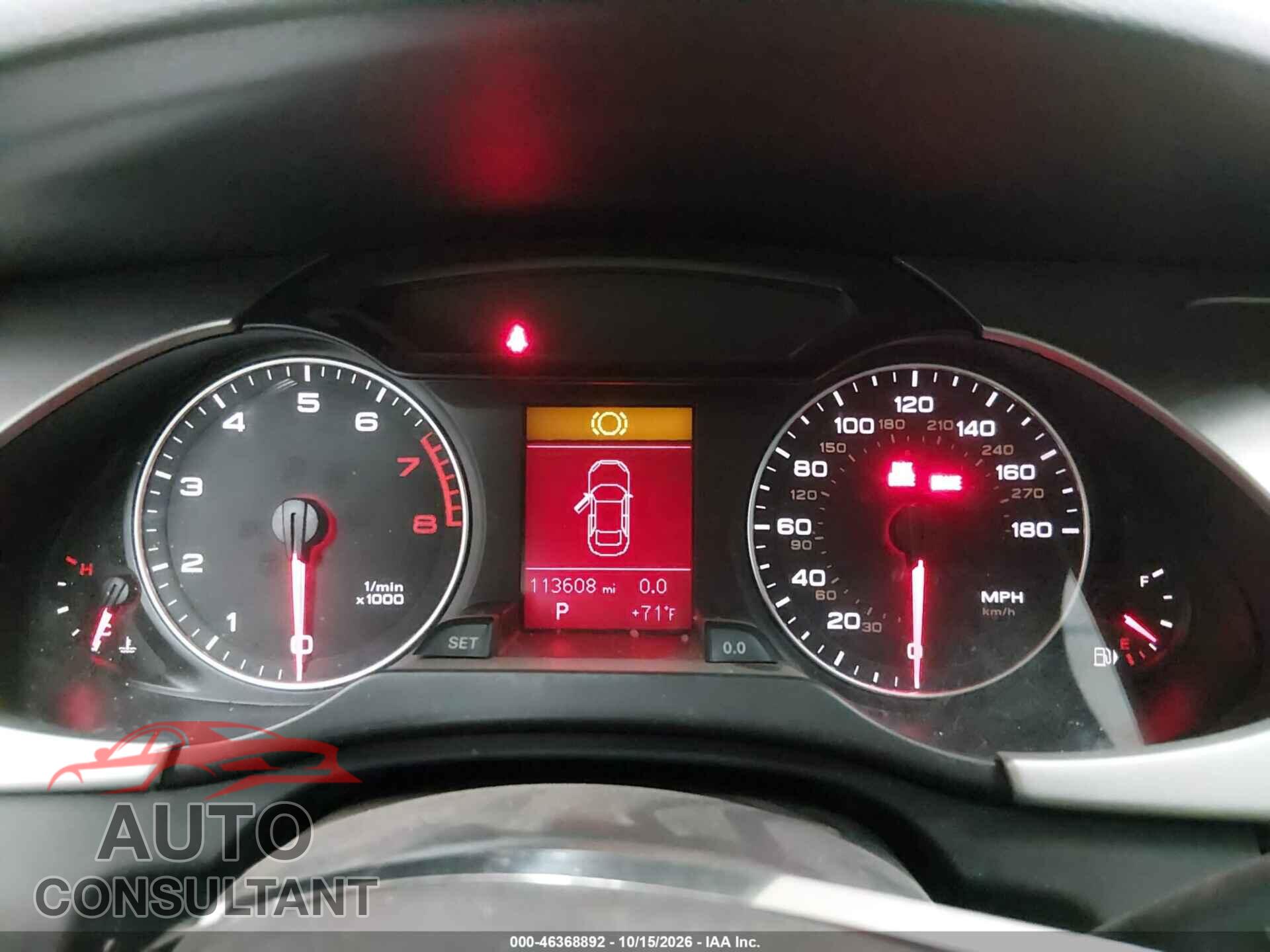 AUDI A4 2009 - WAULF78K09A083895