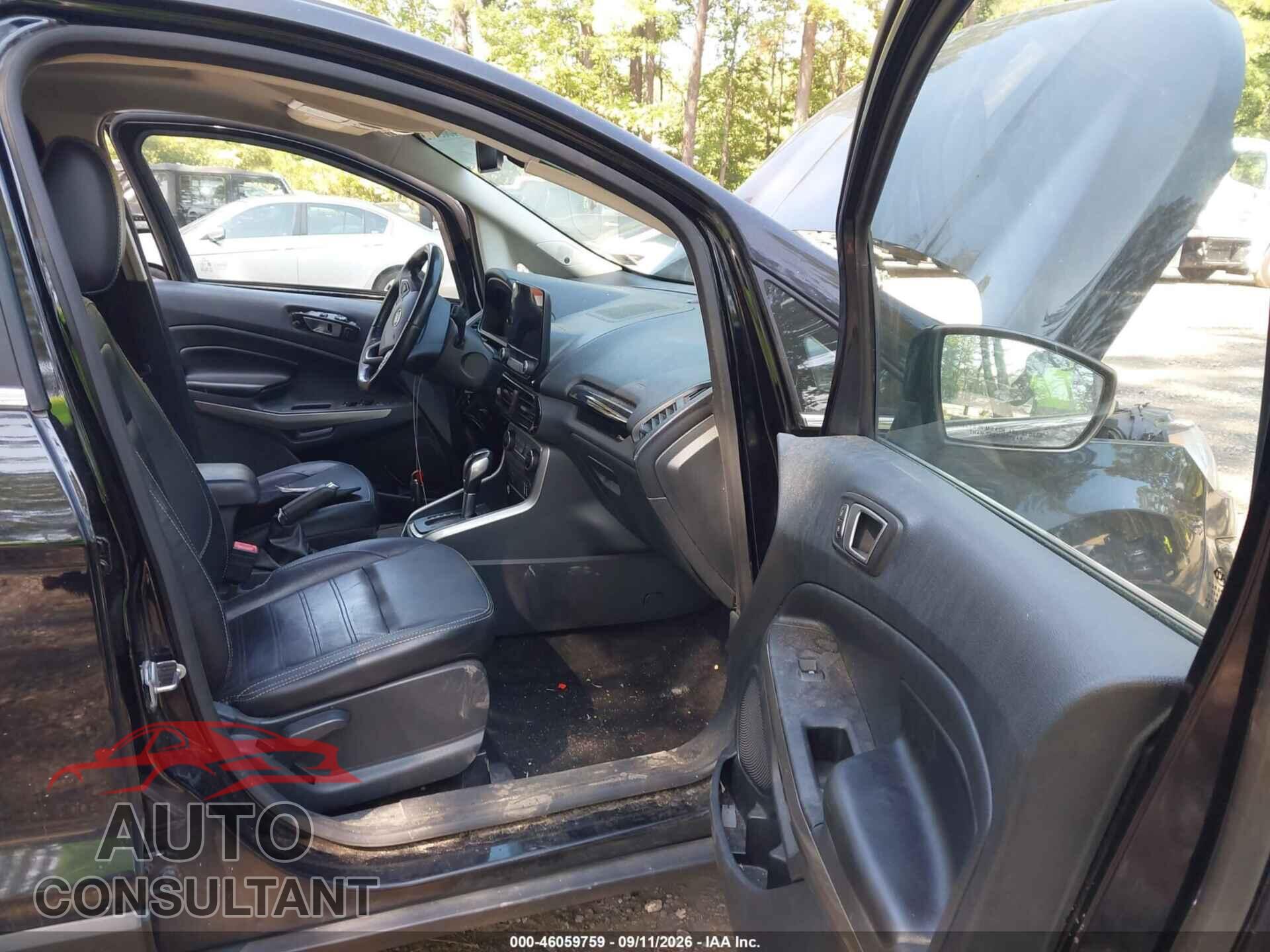 FORD ECOSPORT 2019 - MAJ6S3KL6KC281547