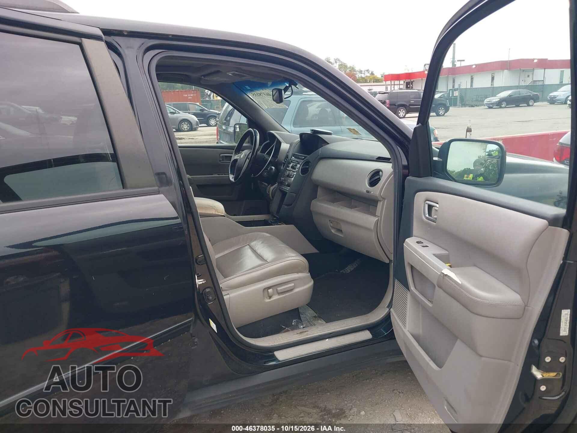 HONDA PILOT 2012 - 5FNYF4H5XCB007732