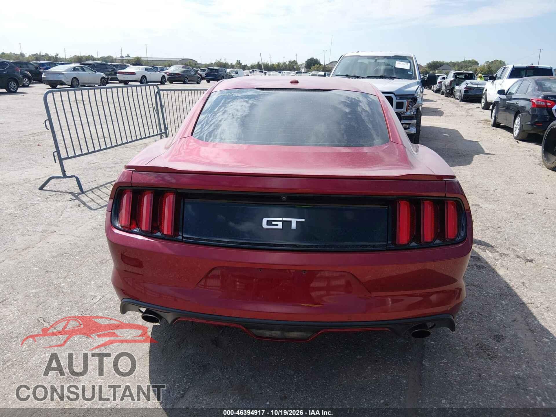 FORD MUSTANG 2015 - 1FA6P8CF9F5385872