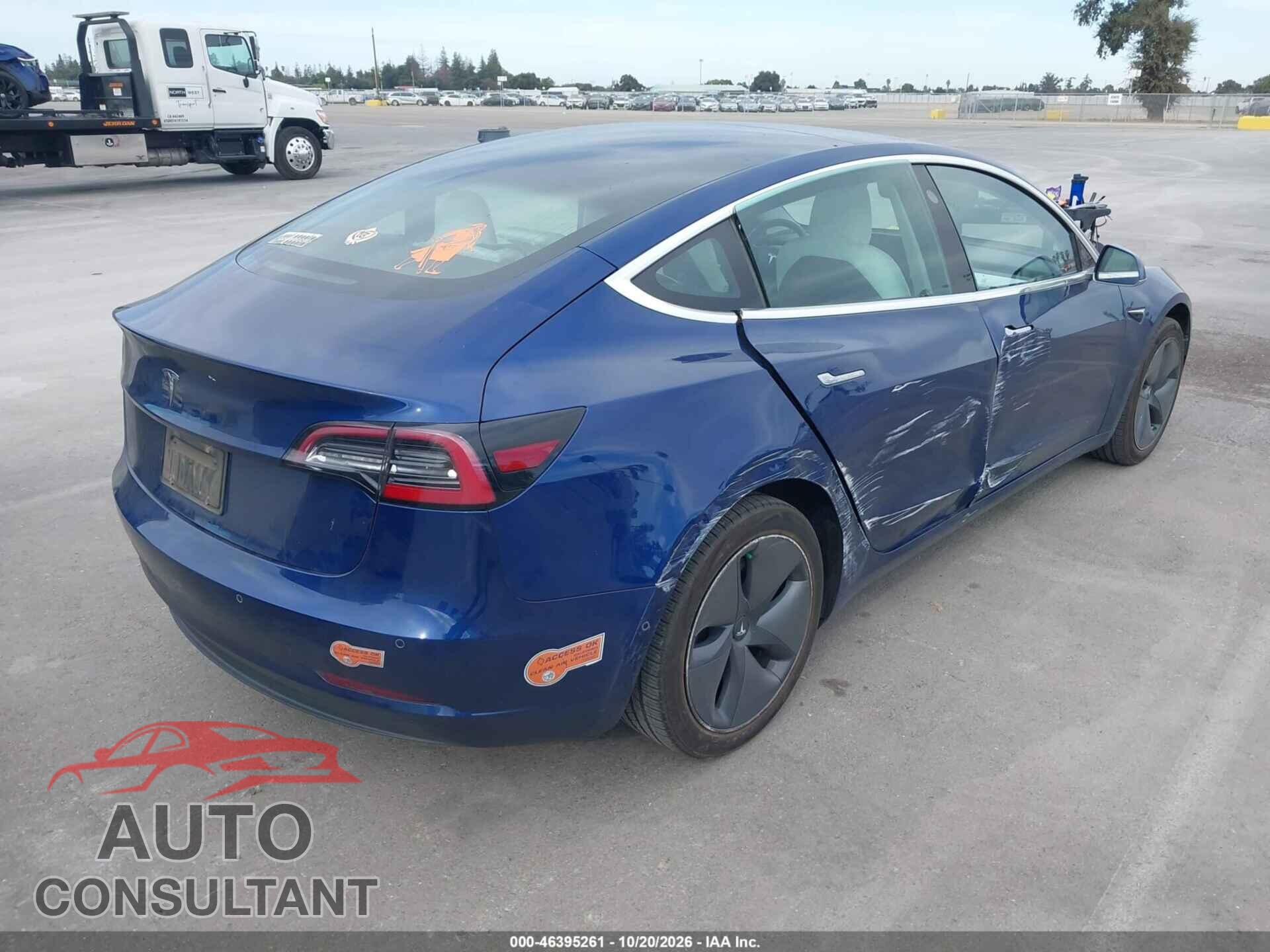 TESLA MODEL 3 2019 - 5YJ3E1EA9KF509045