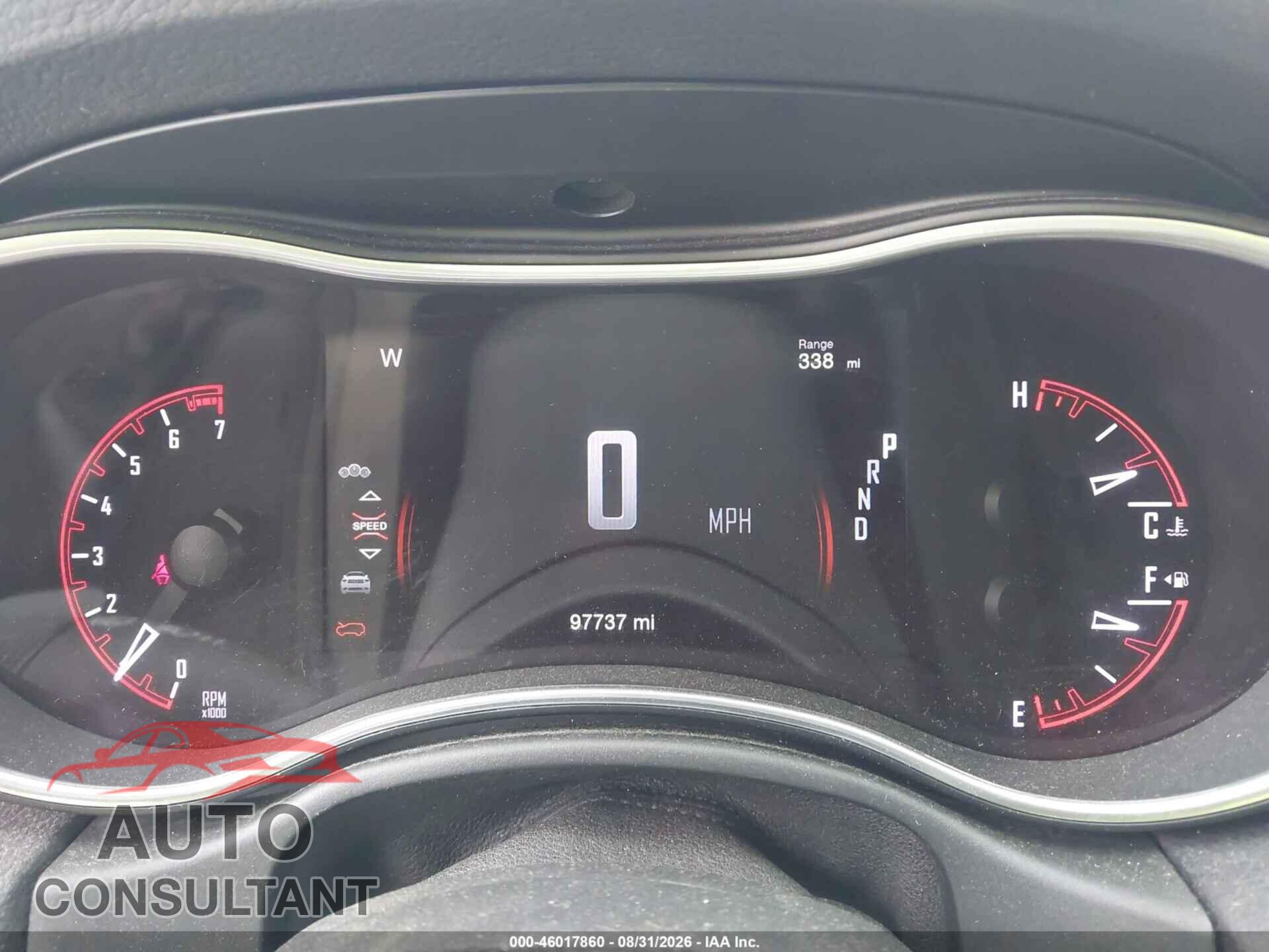 DODGE DURANGO 2020 - 1C4RDJFG0LC431804