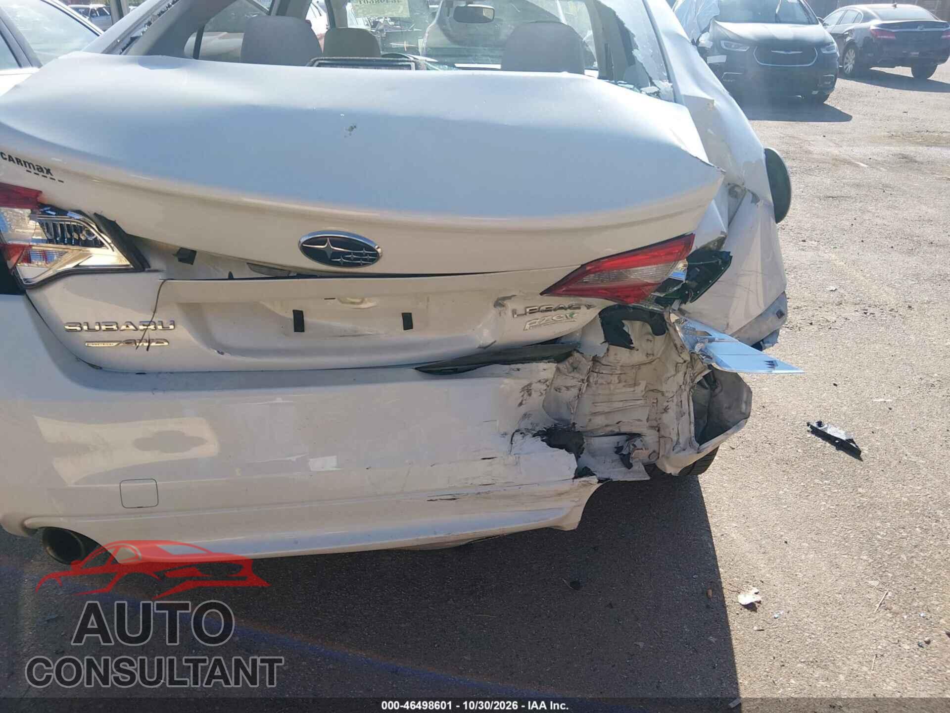 SUBARU LEGACY 2017 - 4S3BNAD67H3018018