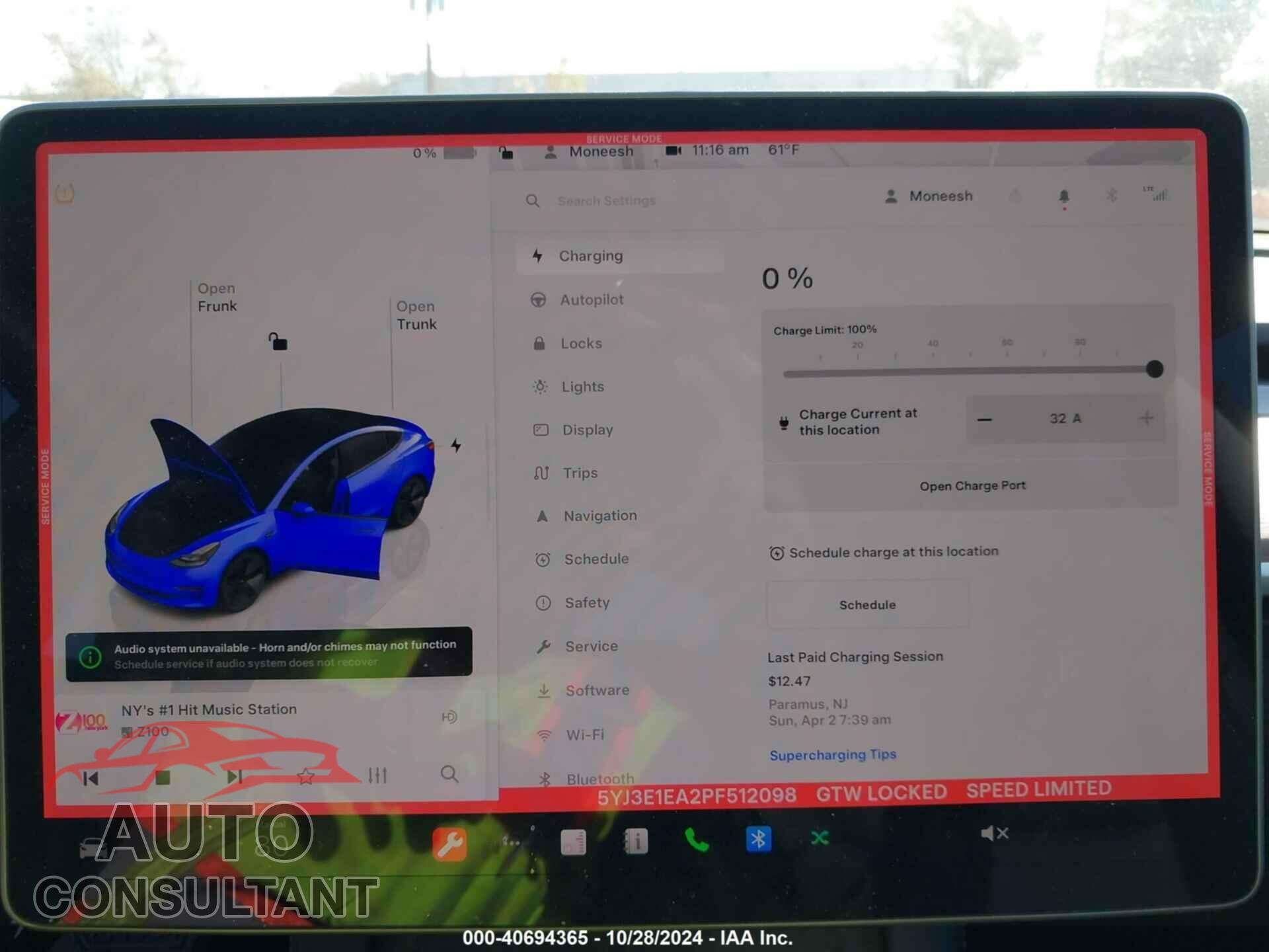 TESLA MODEL 3 2023 - 5YJ3E1EA2PF512098