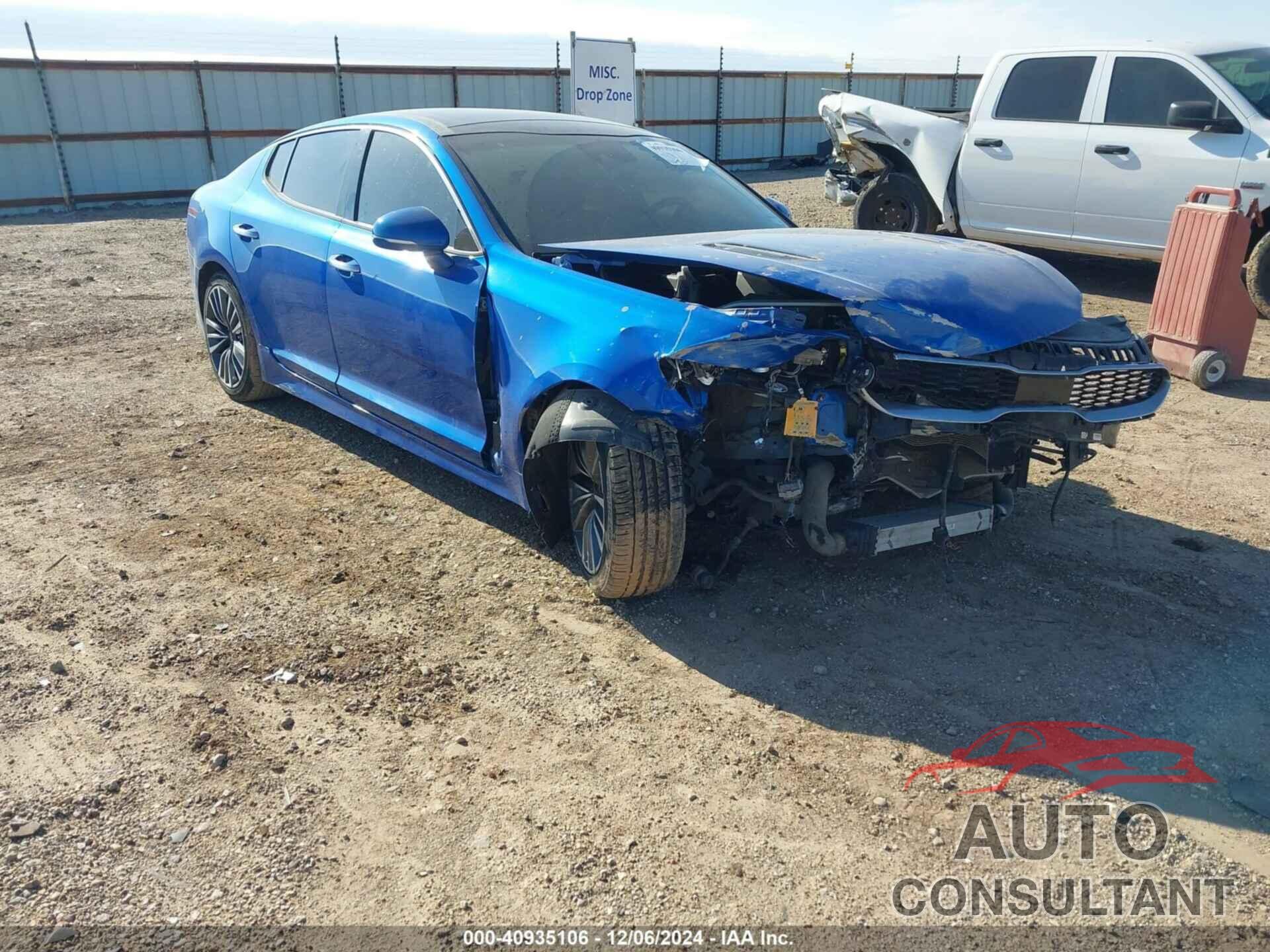 KIA STINGER 2018 - KNAE25LA9J6014461