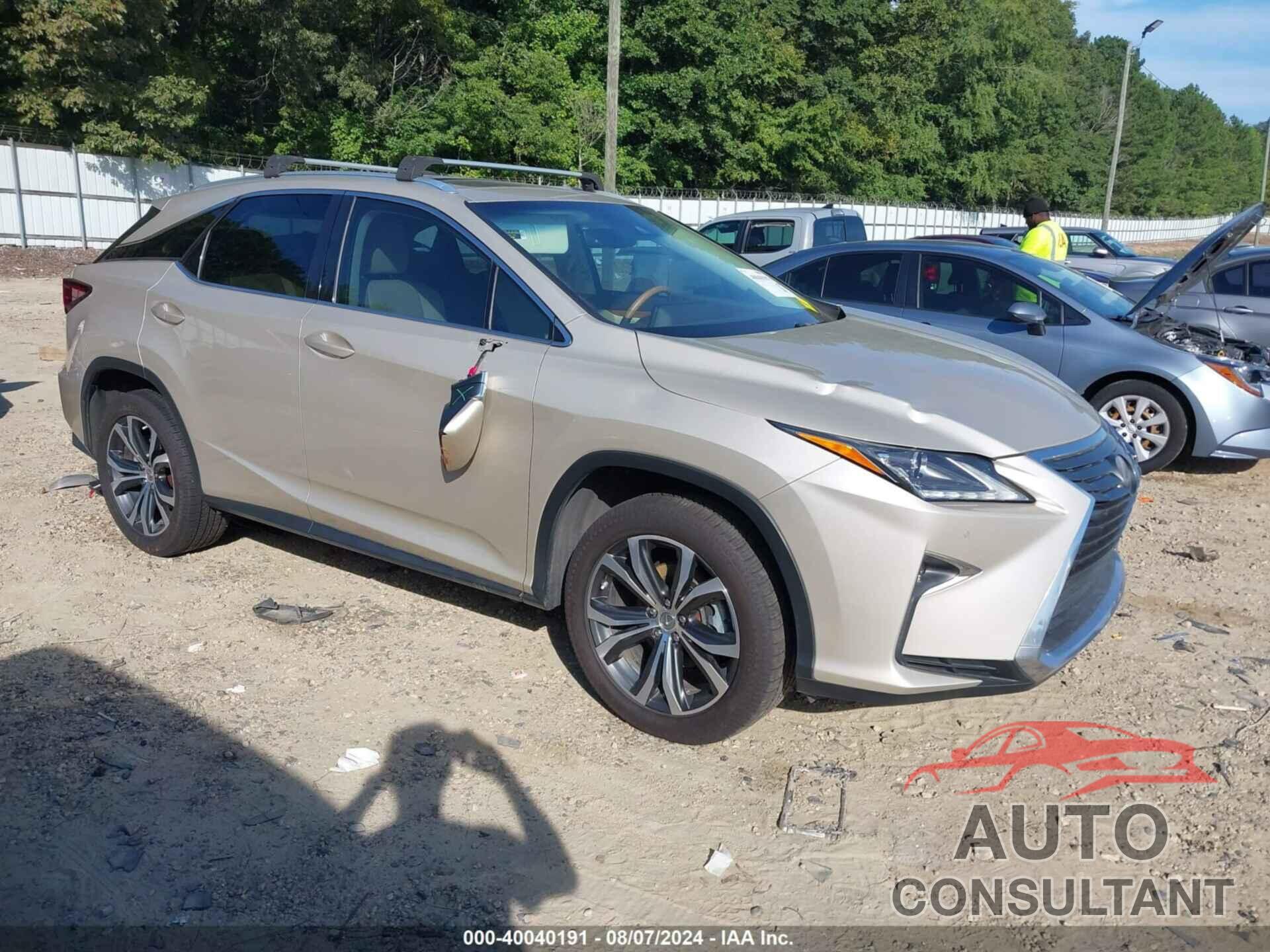 LEXUS RX 350 2016 - 2T2ZZMCA8GC019948