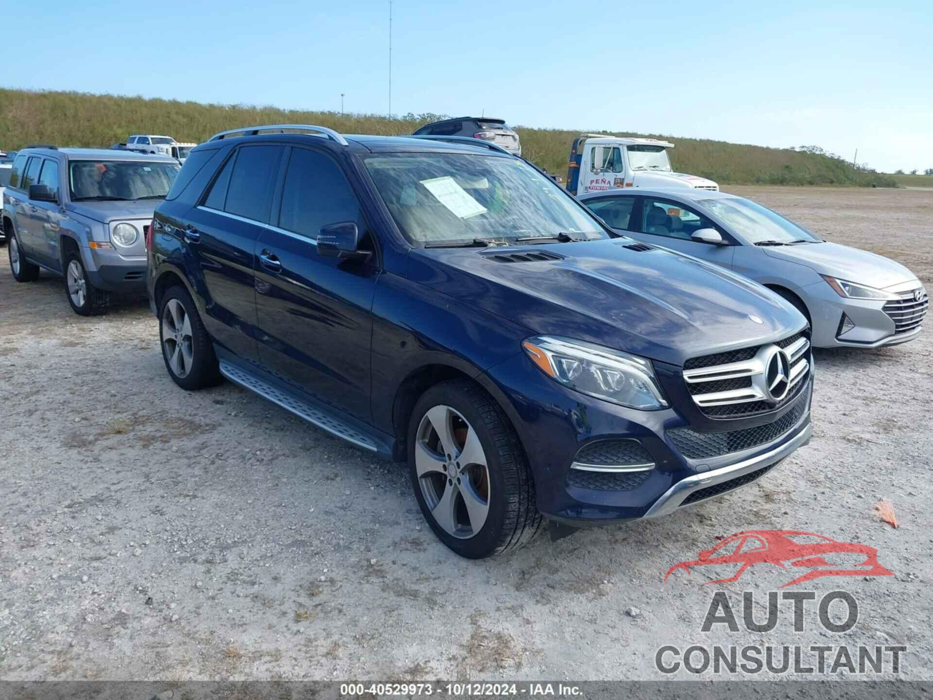 MERCEDES-BENZ GLE 350 2017 - 4JGDA5JB5HA830132