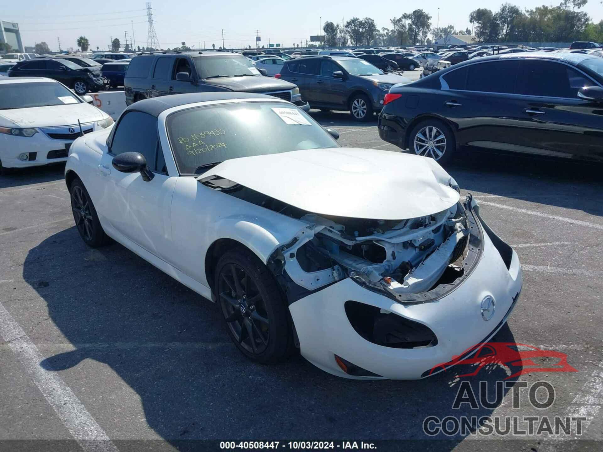 MAZDA MX-5 MIATA 2012 - JM1NC2SF8C0222140