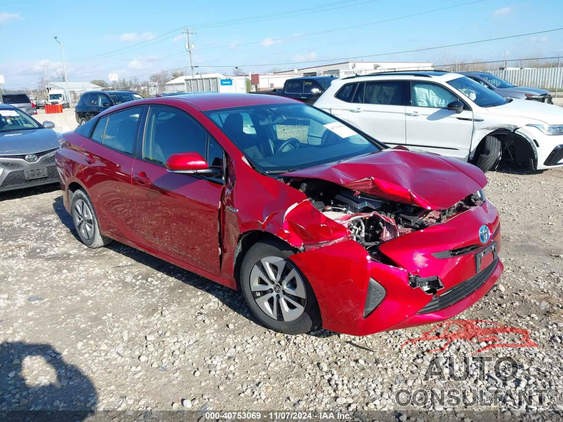 TOYOTA PRIUS 2016 - JTDKARFU6G3502962