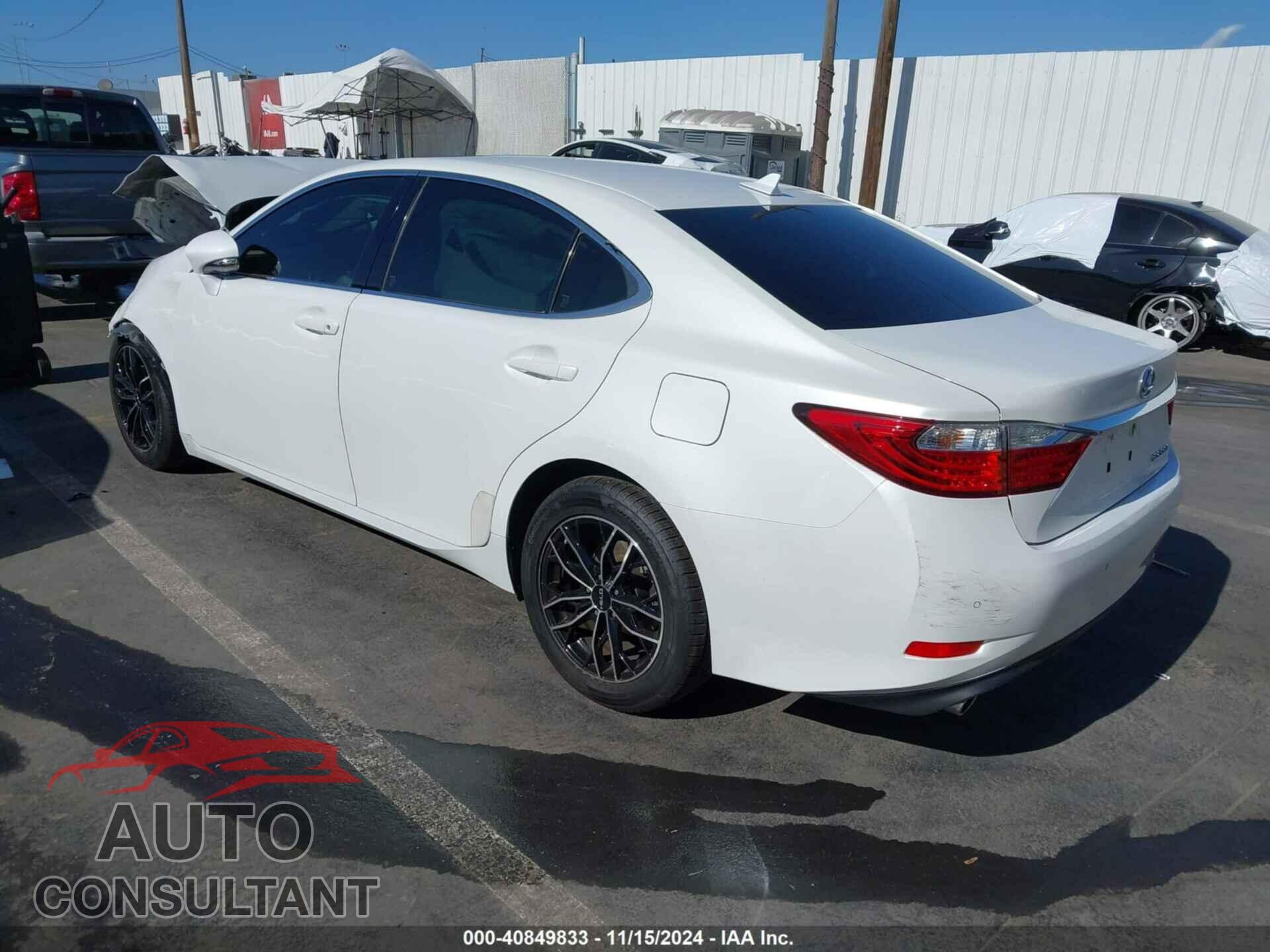LEXUS ES 350 2013 - JTHBK1GG0D2071929