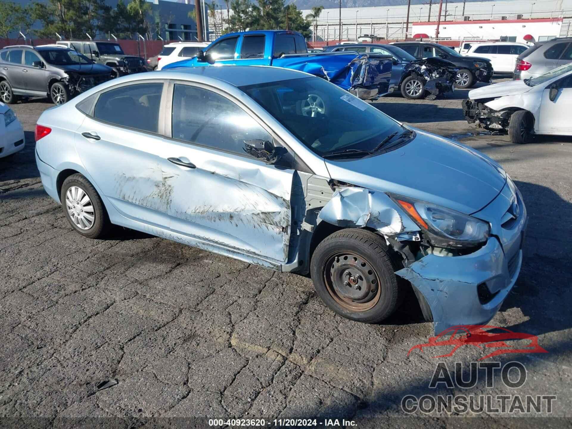 HYUNDAI ACCENT 2012 - KMHCT4AE2CU058142