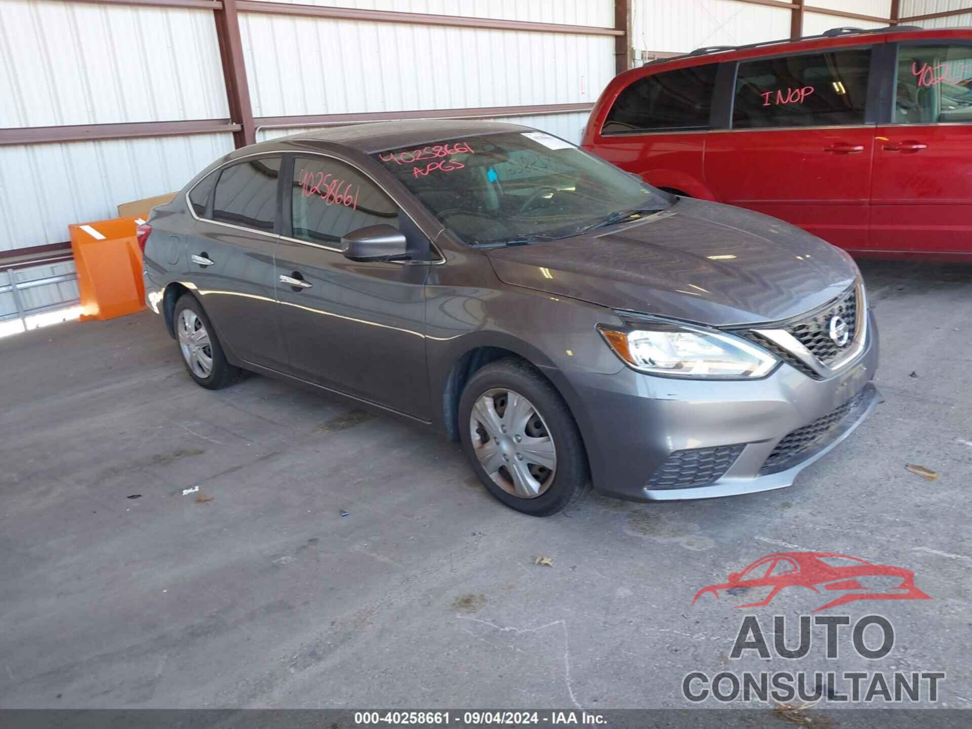 NISSAN SENTRA 2016 - 3N1AB7AP0GY288284