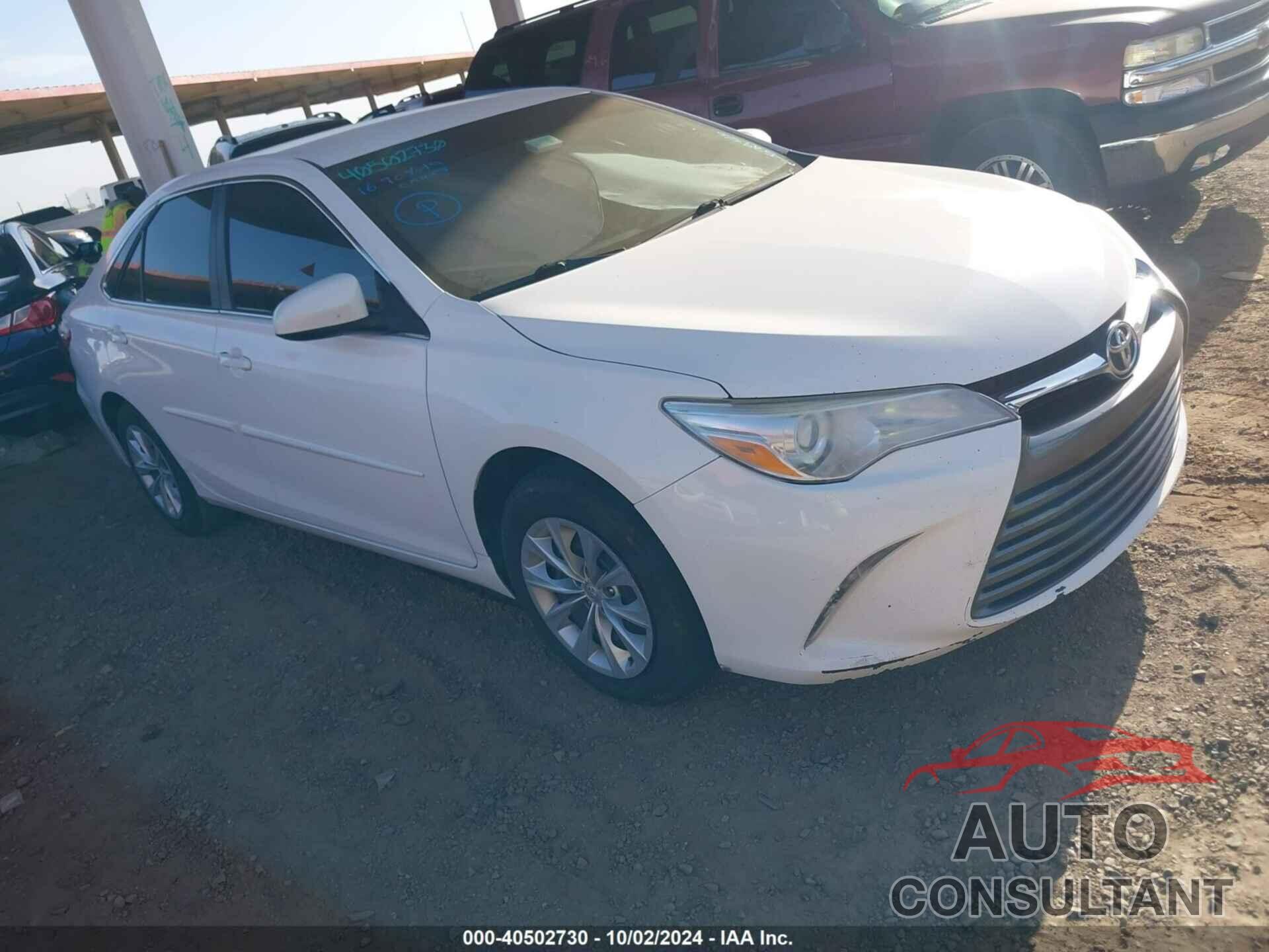 TOYOTA CAMRY 2016 - 4T4BF1FKXGR578326