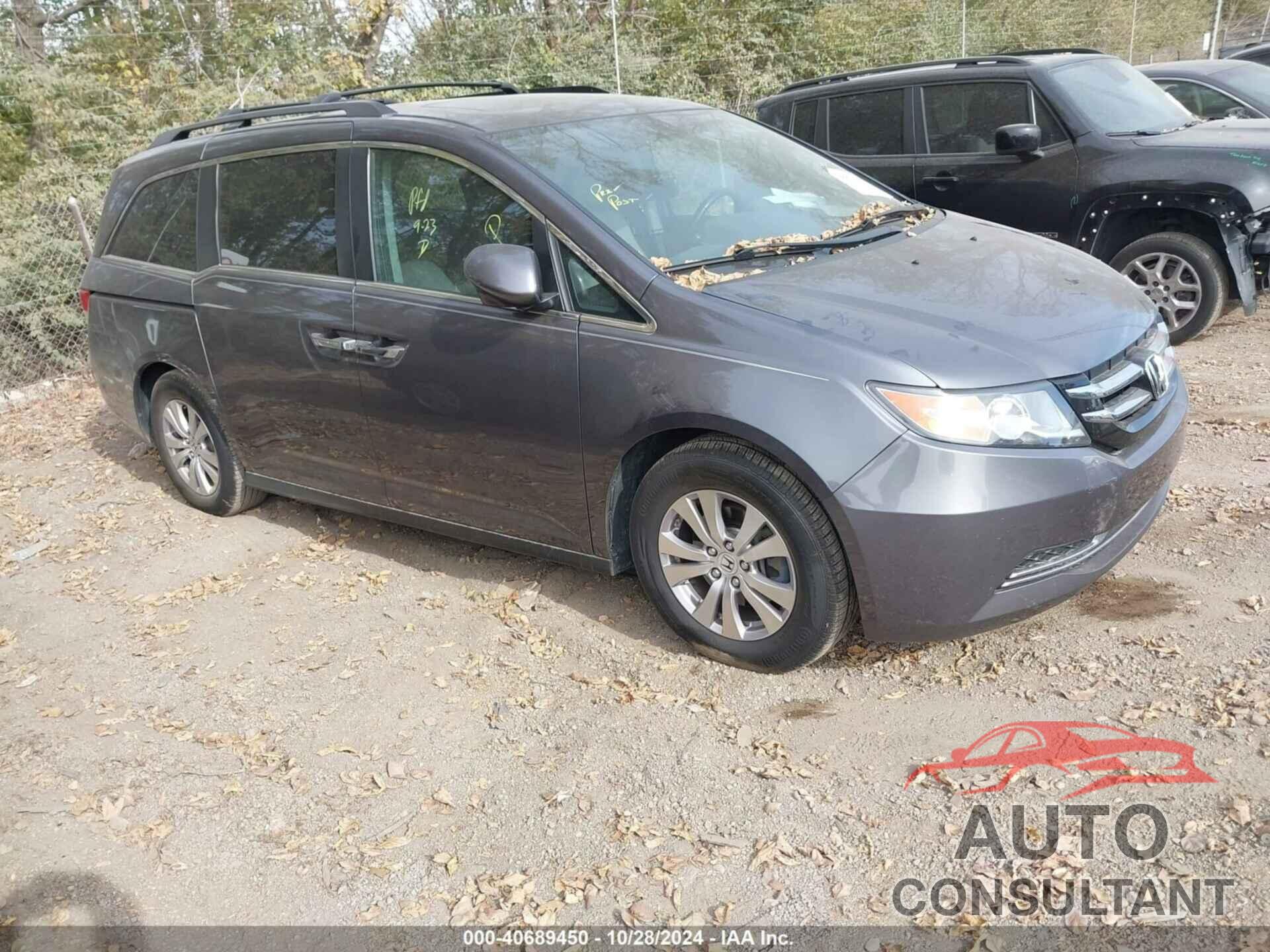 HONDA ODYSSEY 2016 - 5FNRL5H63GB075663