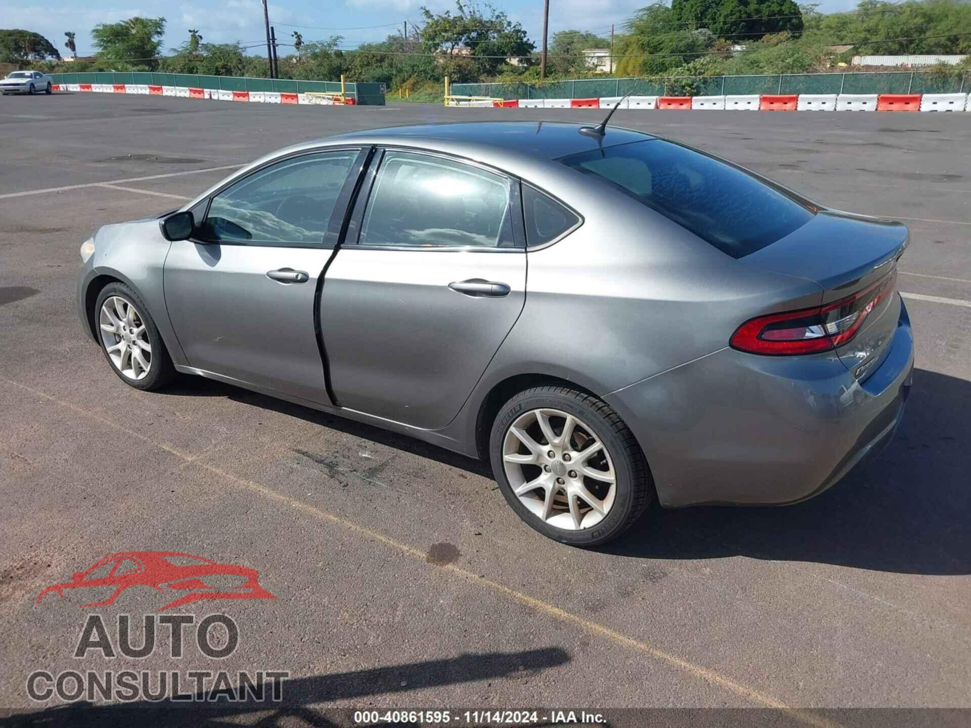 DODGE DART 2013 - 1C3CDFBA3DD206197
