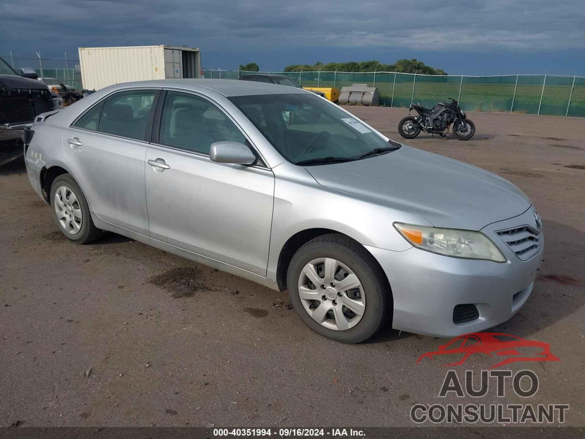 TOYOTA CAMRY 2010 - 4T4BF3EK8AR049607