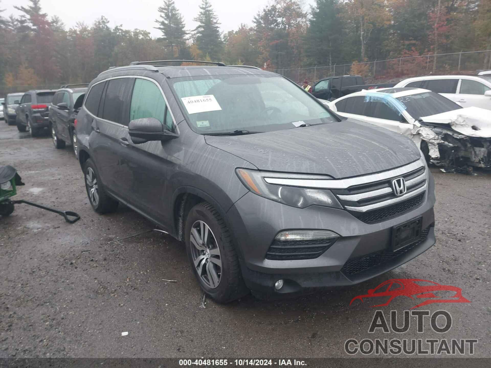 HONDA PILOT 2016 - 5FNYF6H53GB112761