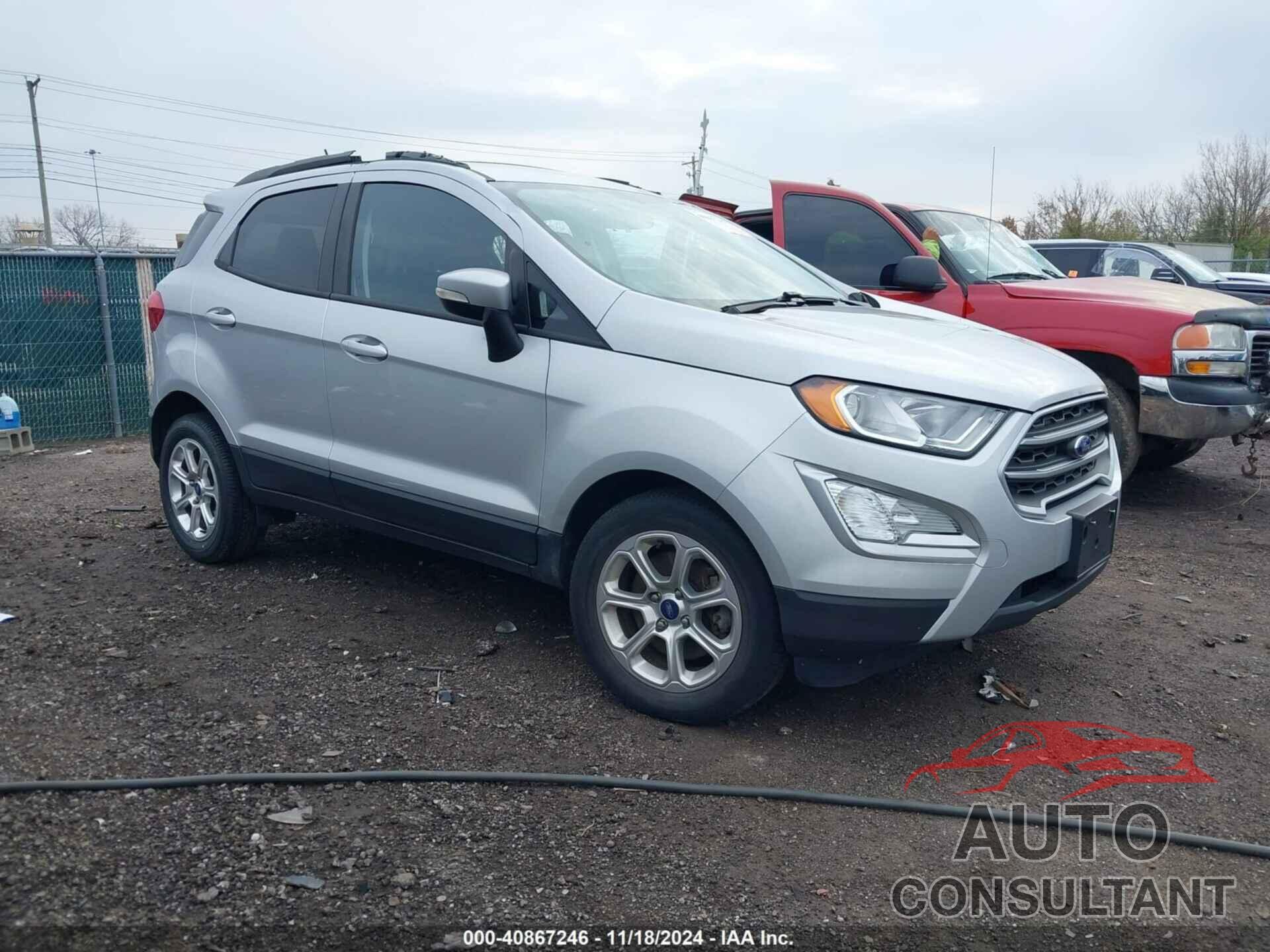 FORD ECOSPORT 2018 - MAJ3P1TEXJC227238