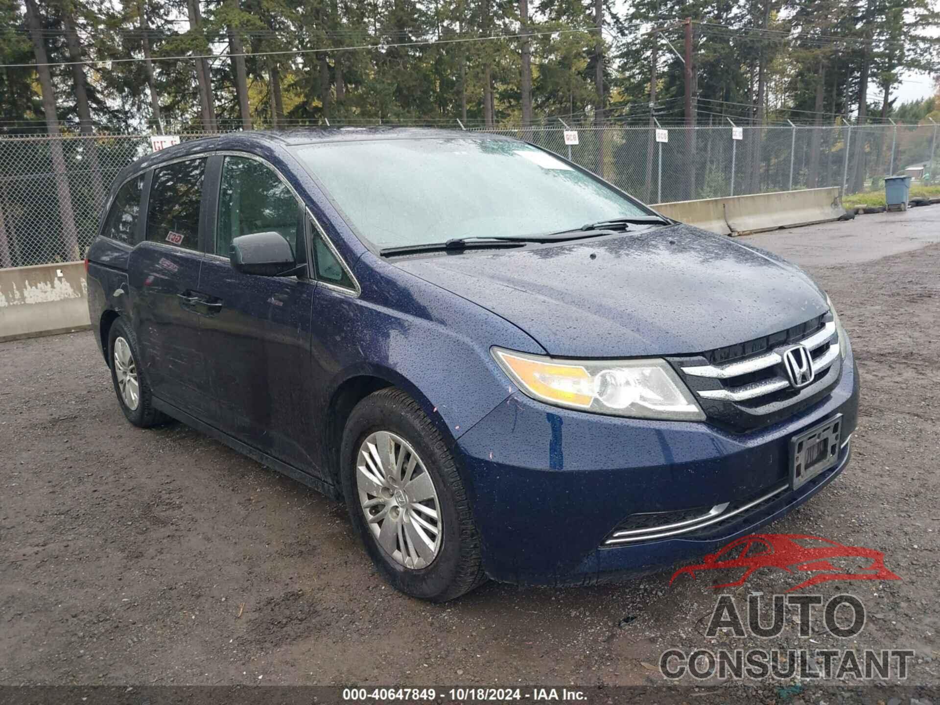 HONDA ODYSSEY 2014 - 5FNRL5H24EB001663