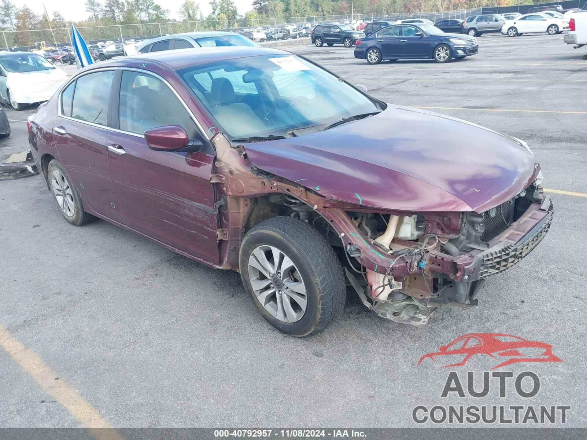 HONDA ACCORD 2013 - 1HGCR2F36DA212743