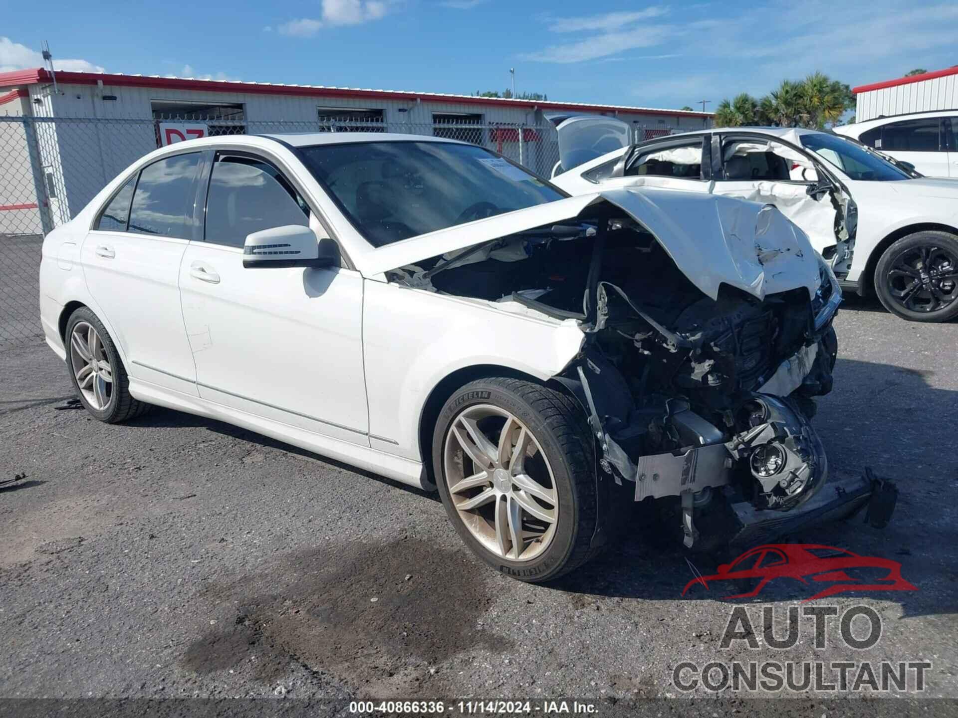 MERCEDES-BENZ C 250 2013 - WDDGF4HB7DR290710