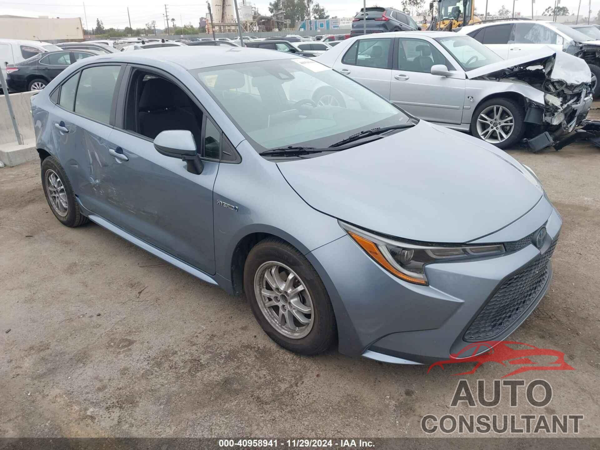 TOYOTA COROLLA 2021 - JTDEAMDE0MJ027246