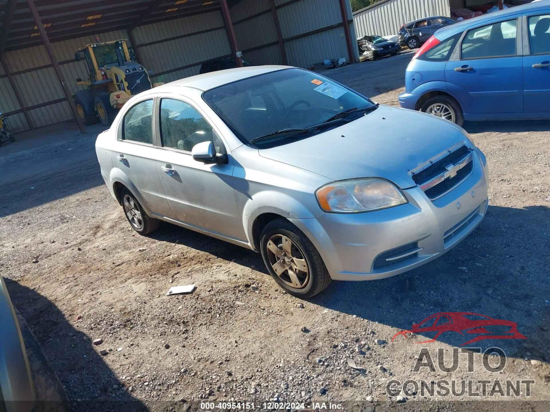 CHEVROLET AVEO 2011 - KL1TD5DE0BB181460