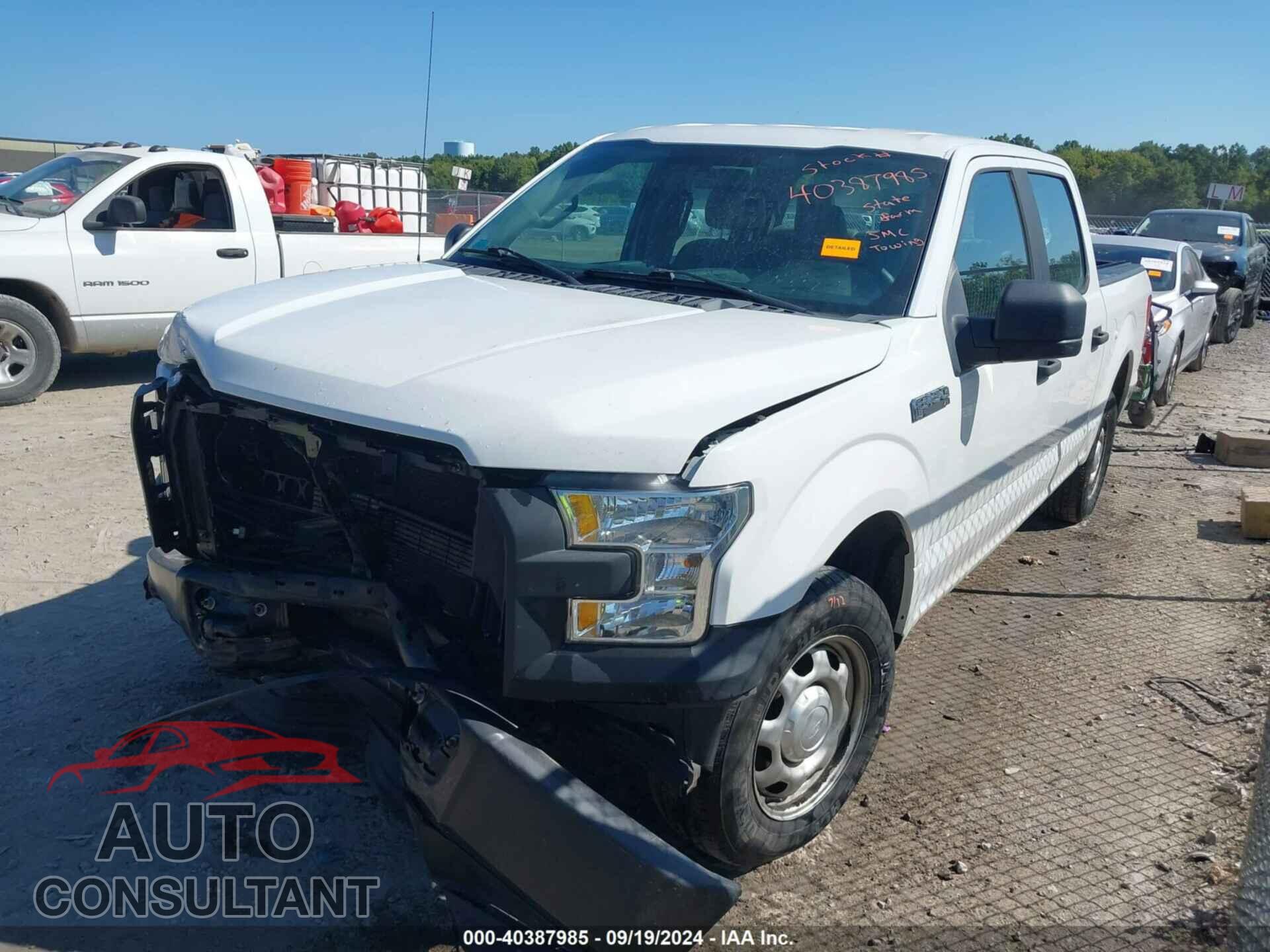 FORD F-150 2017 - 1FTEW1CF5HFB80191