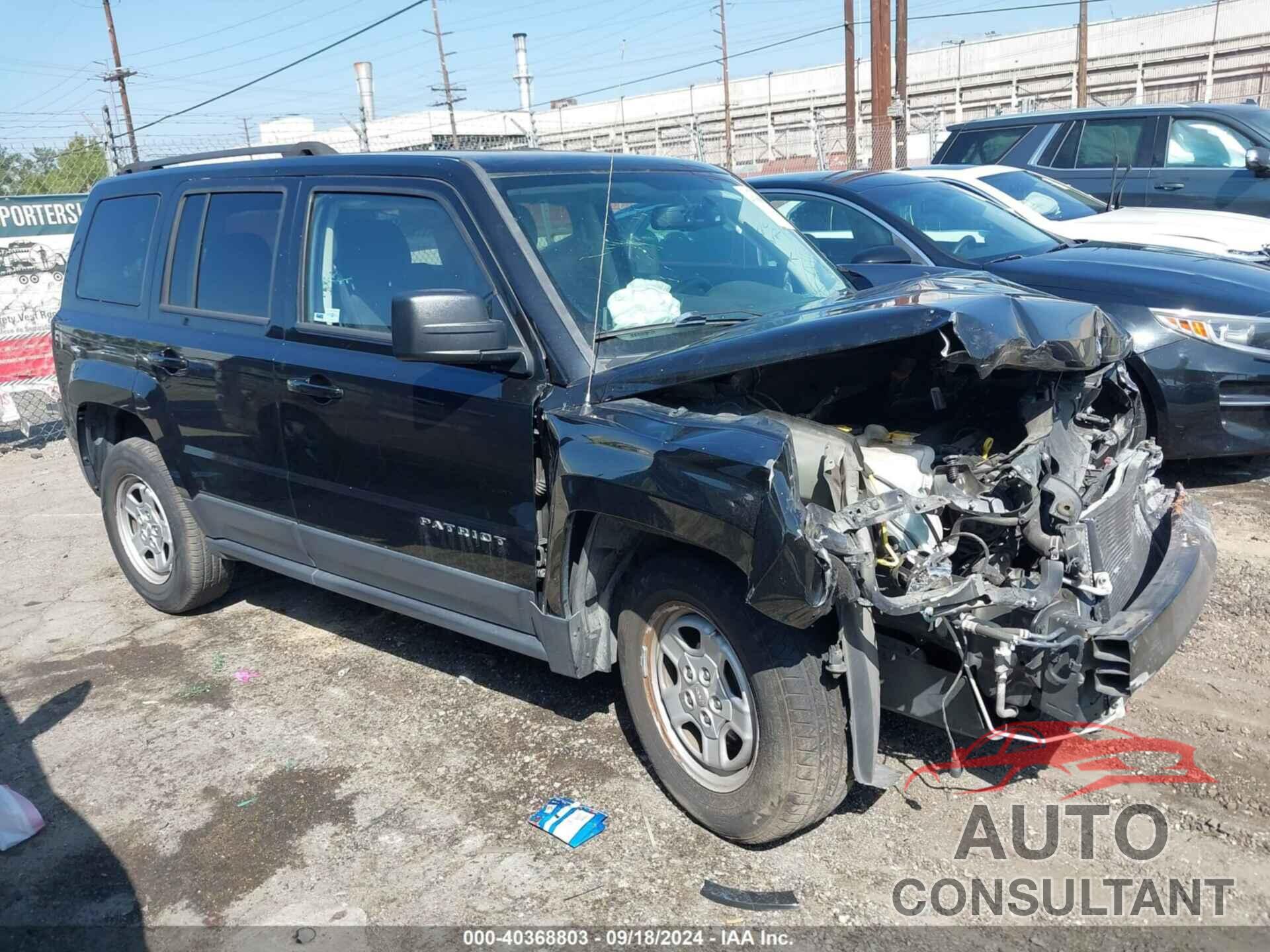 JEEP PATRIOT 2016 - 1C4NJPBA6GD676151