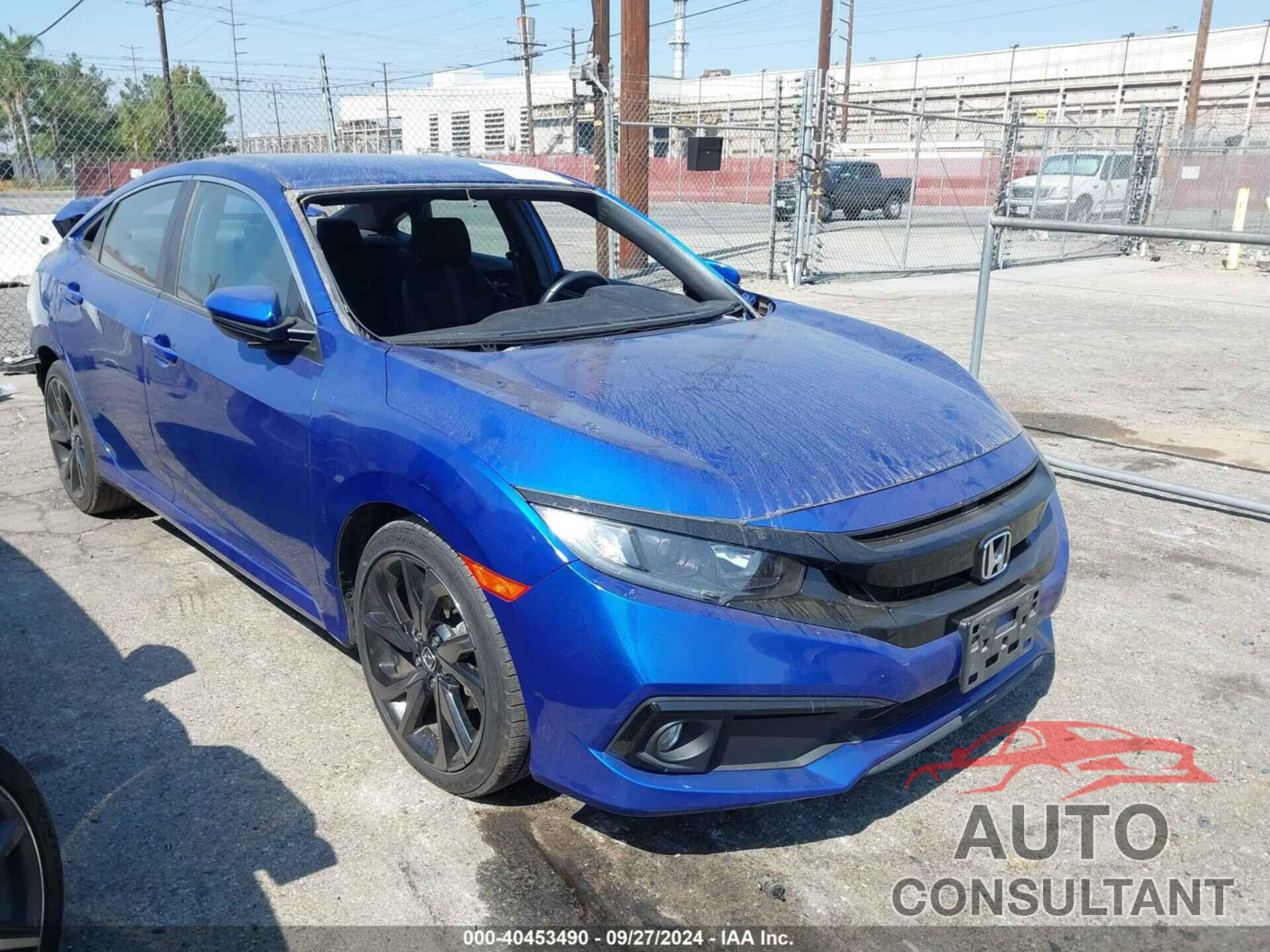 HONDA CIVIC 2020 - 2HGFC2F83LH600927