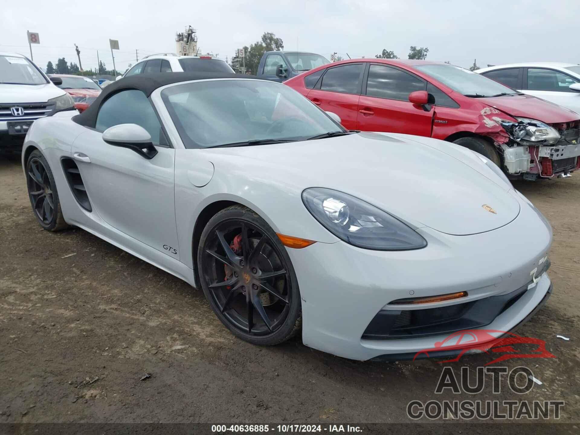 PORSCHE 718 BOXSTER 2019 - WP0CB2A84KS228145