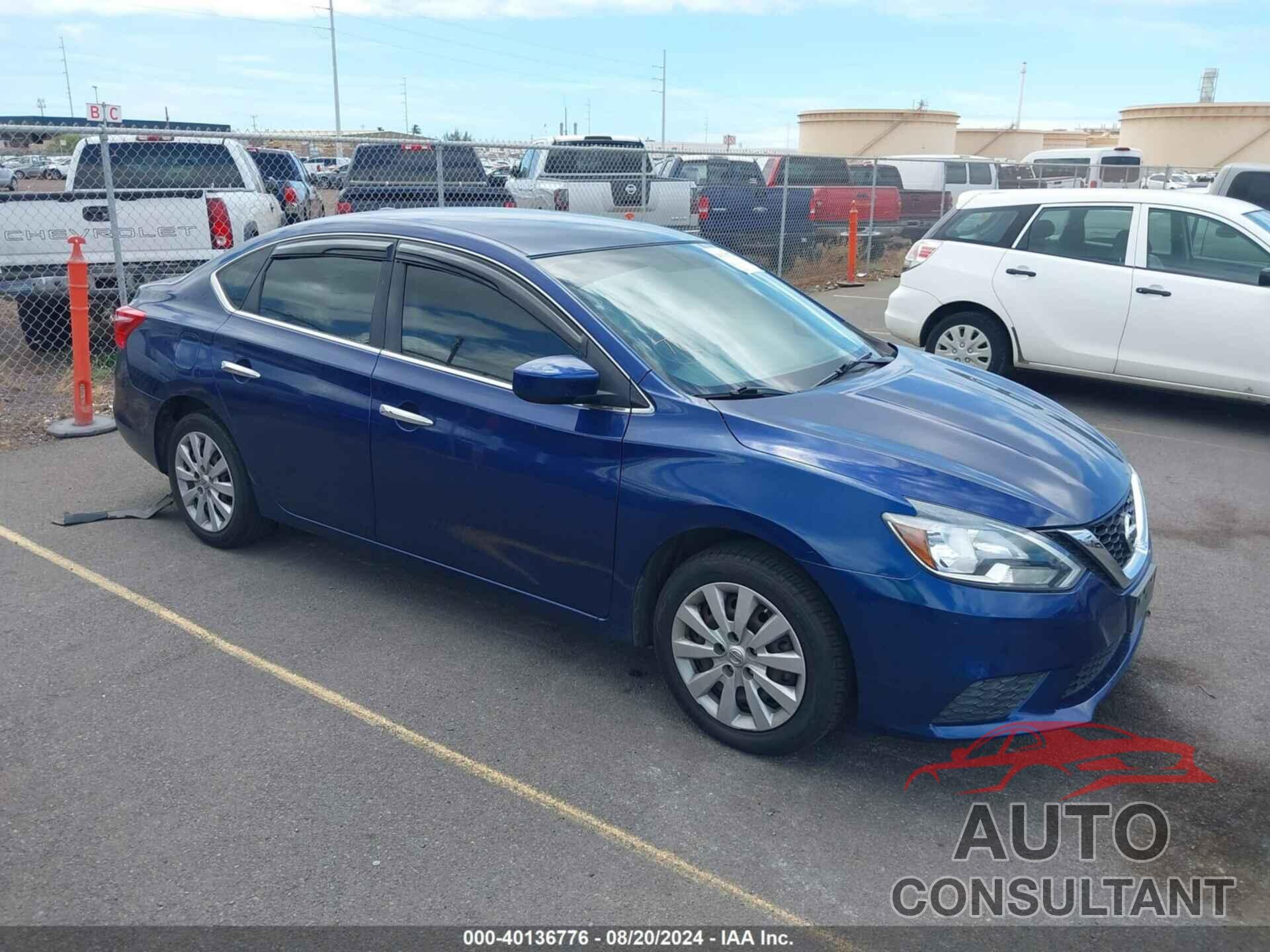 NISSAN SENTRA 2016 - 3N1AB7AP7GY222170