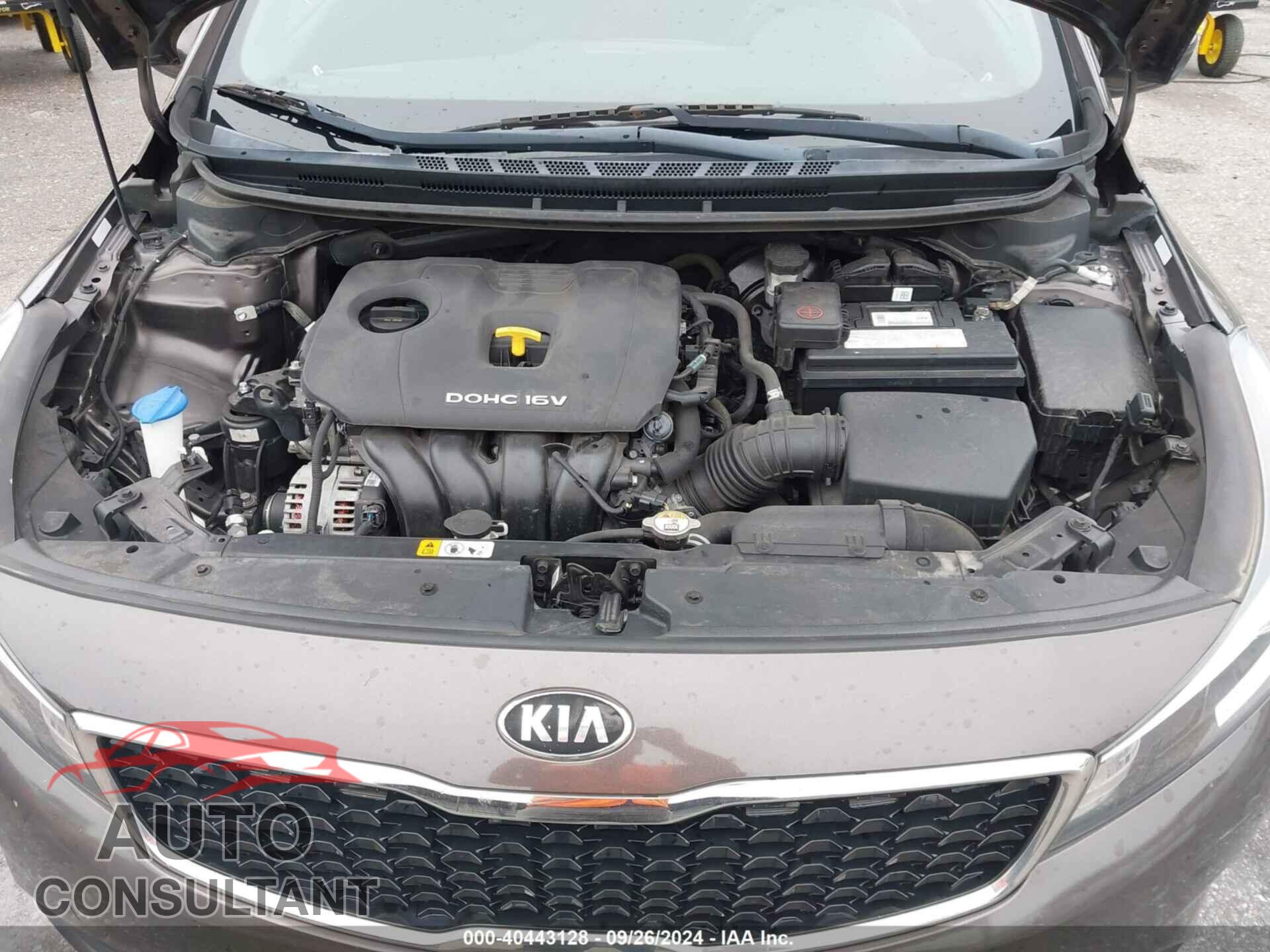 KIA FORTE 2017 - 3KPFK4A74HE149053