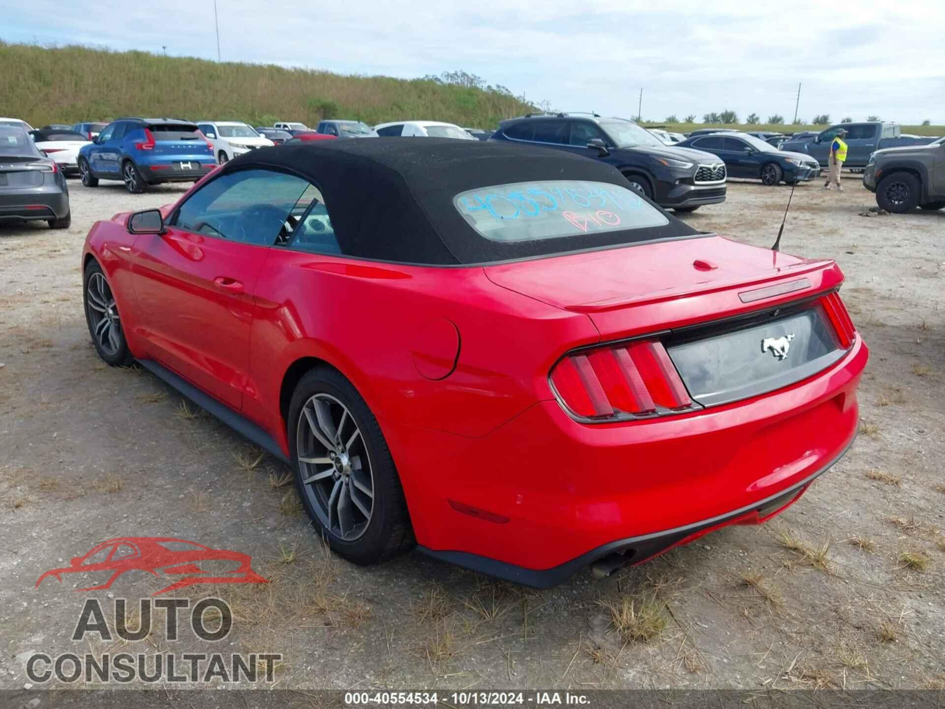 FORD MUSTANG 2017 - 1FATP8UH2H5204374