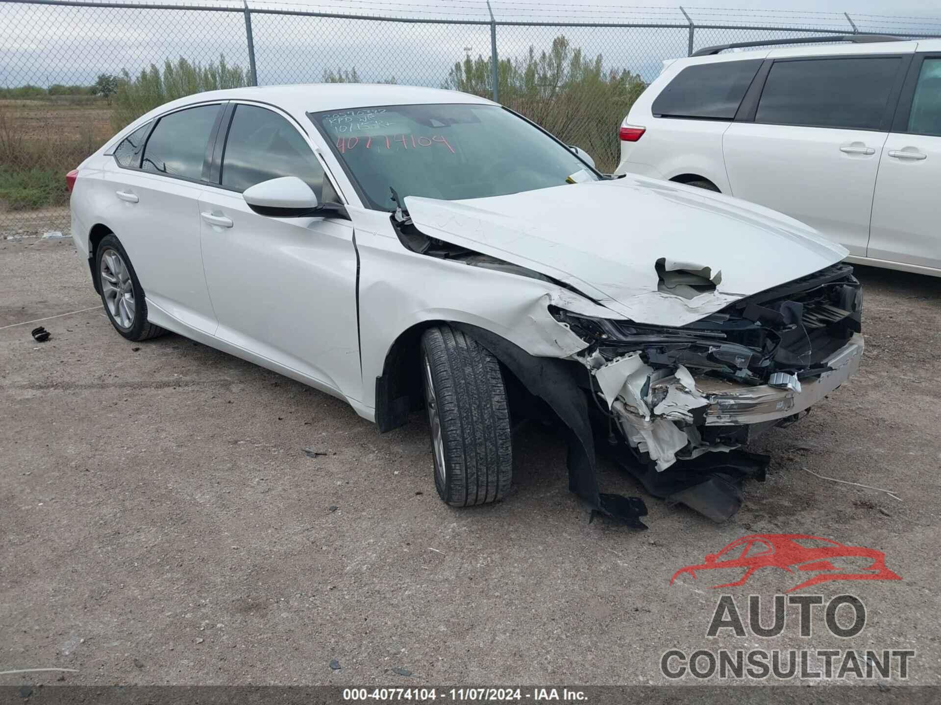 HONDA ACCORD 2018 - 1HGCV1F15JA256135