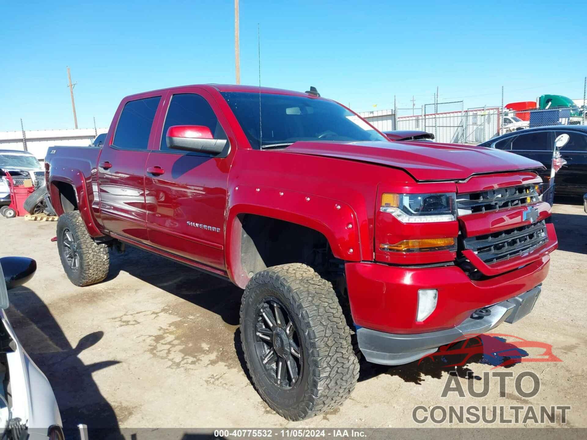 CHEVROLET SILVERADO 1500 2016 - 3GCUKREC9GG350106