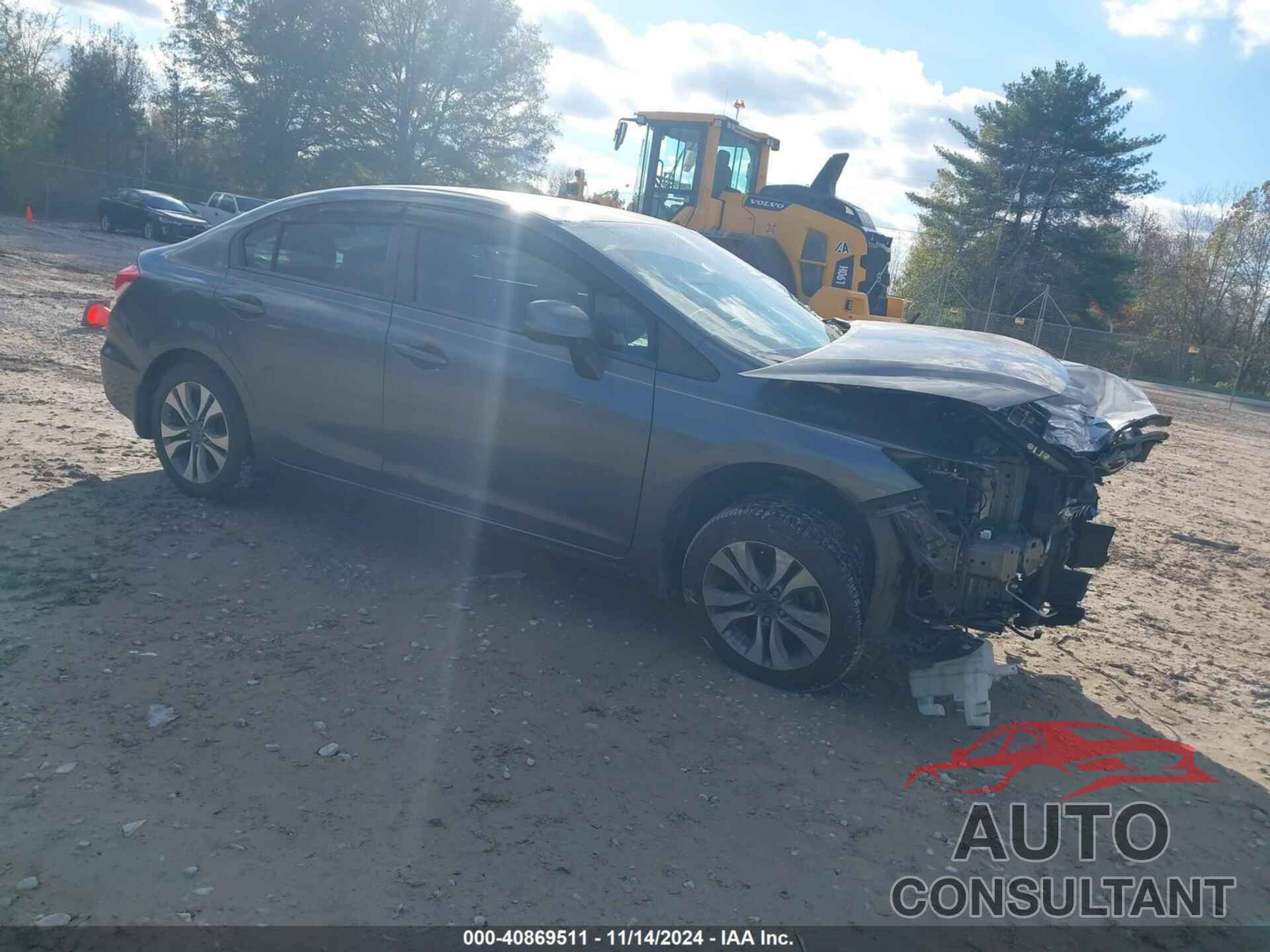 HONDA CIVIC 2013 - 19XFB2F55DE015173