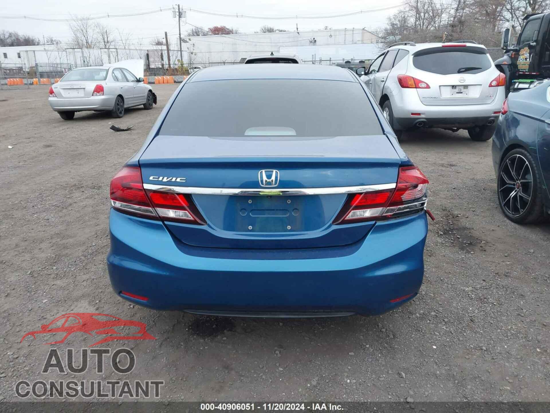 HONDA CIVIC 2014 - 19XFB2F92EE242566
