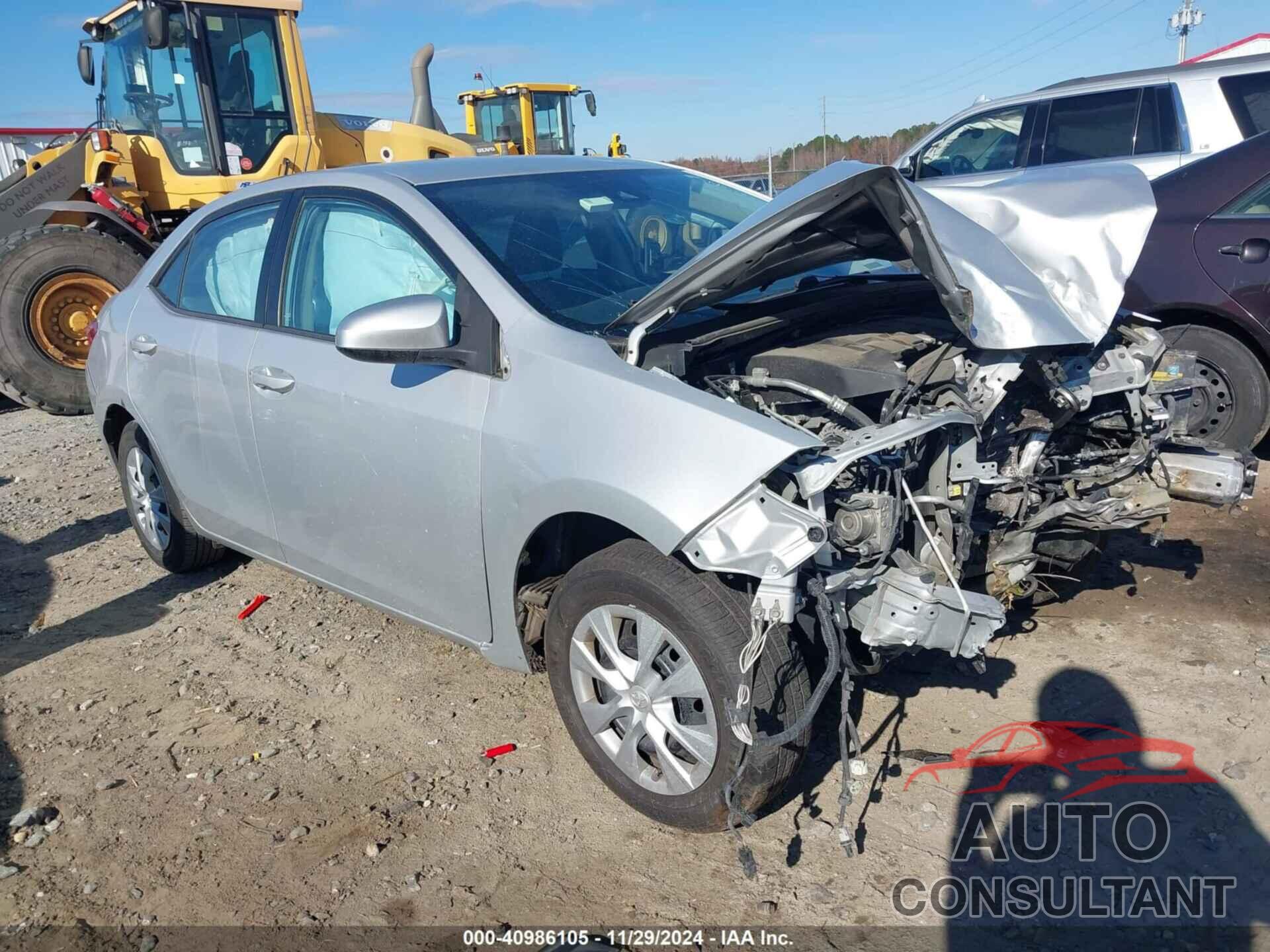 TOYOTA COROLLA 2017 - 2T1BURHE4HC864908