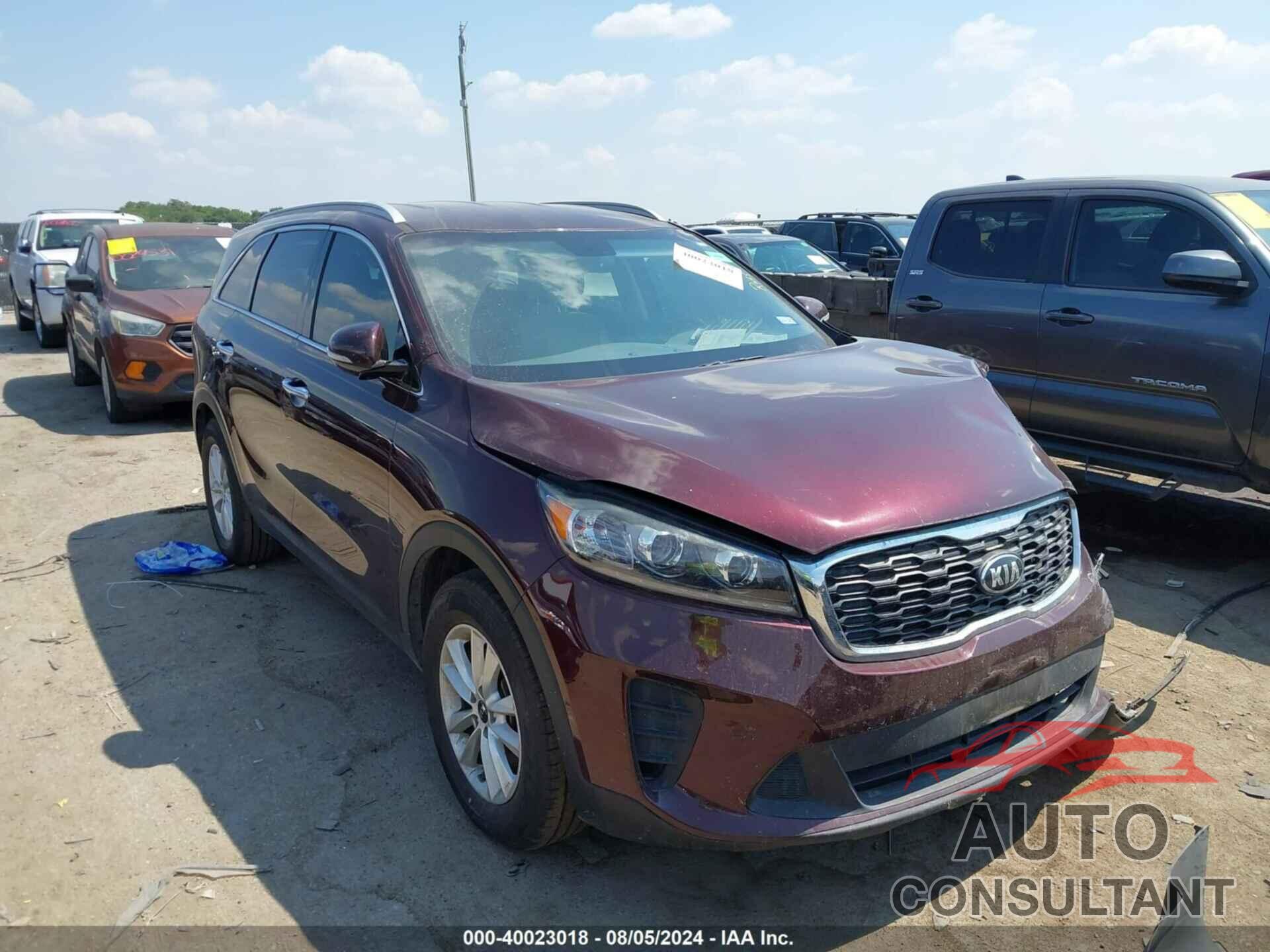 KIA SORENTO 2019 - 5XYPG4A34KG439855