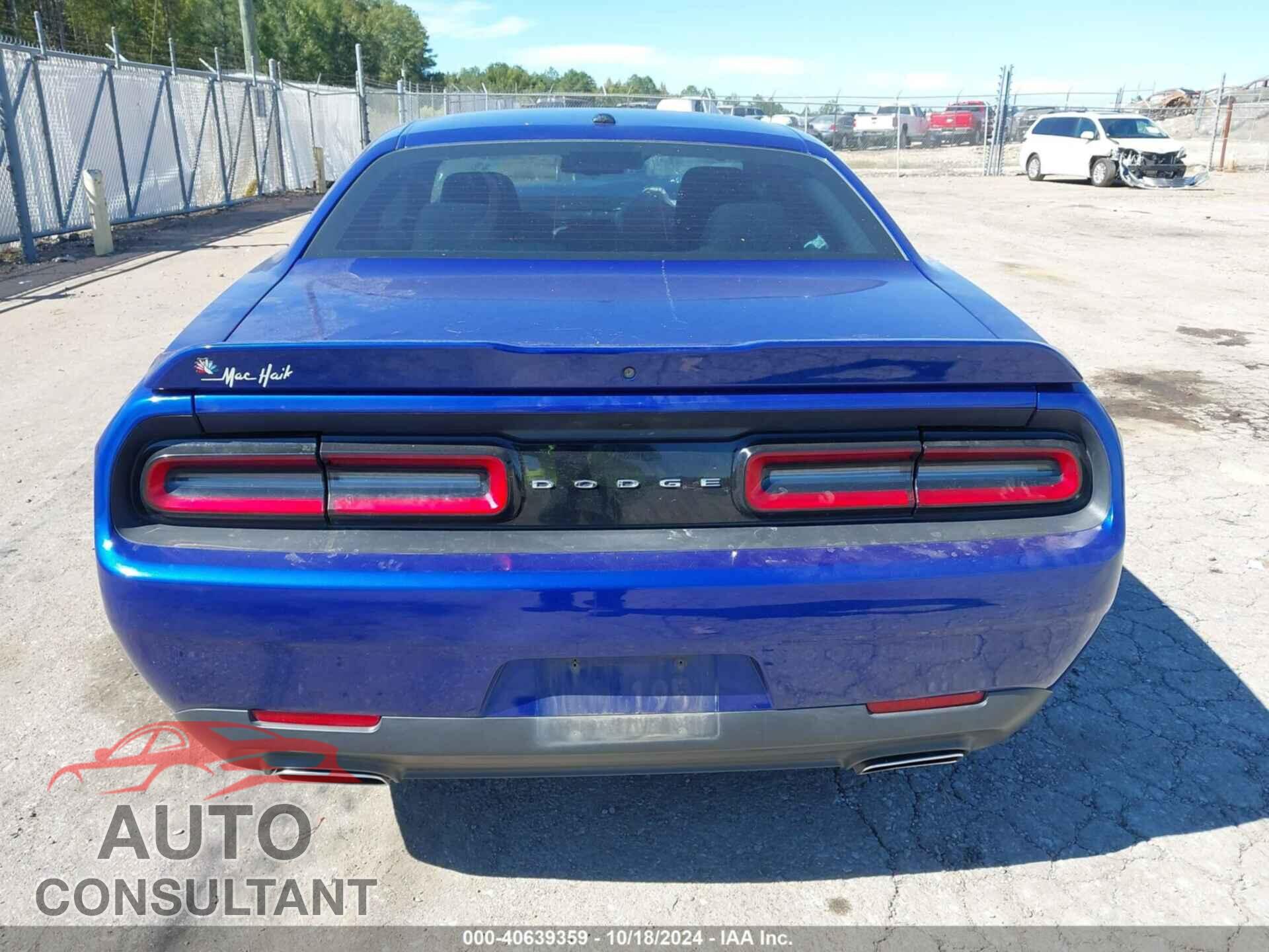 DODGE CHALLENGER 2019 - 2C3CDZAG7KH731190