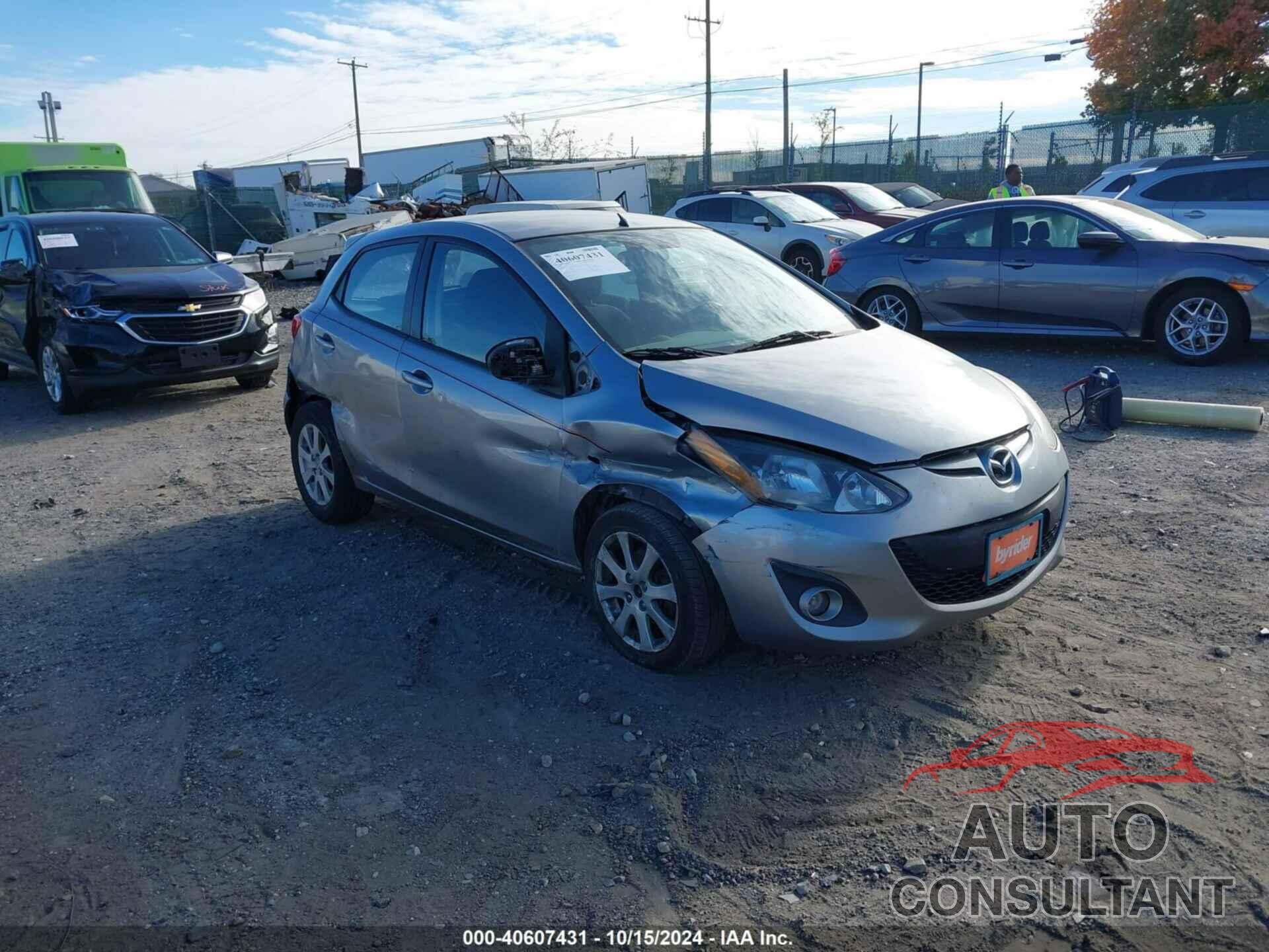 MAZDA MAZDA2 2012 - JM1DE1LZ7C0132244