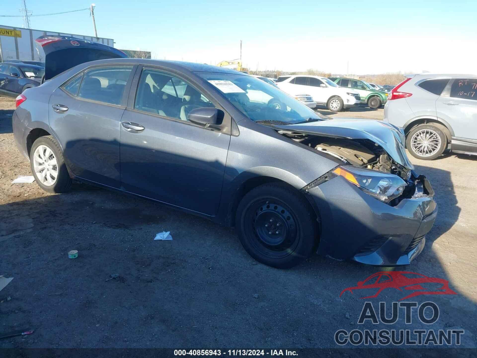 TOYOTA COROLLA 2014 - 2T1BURHEXEC139809